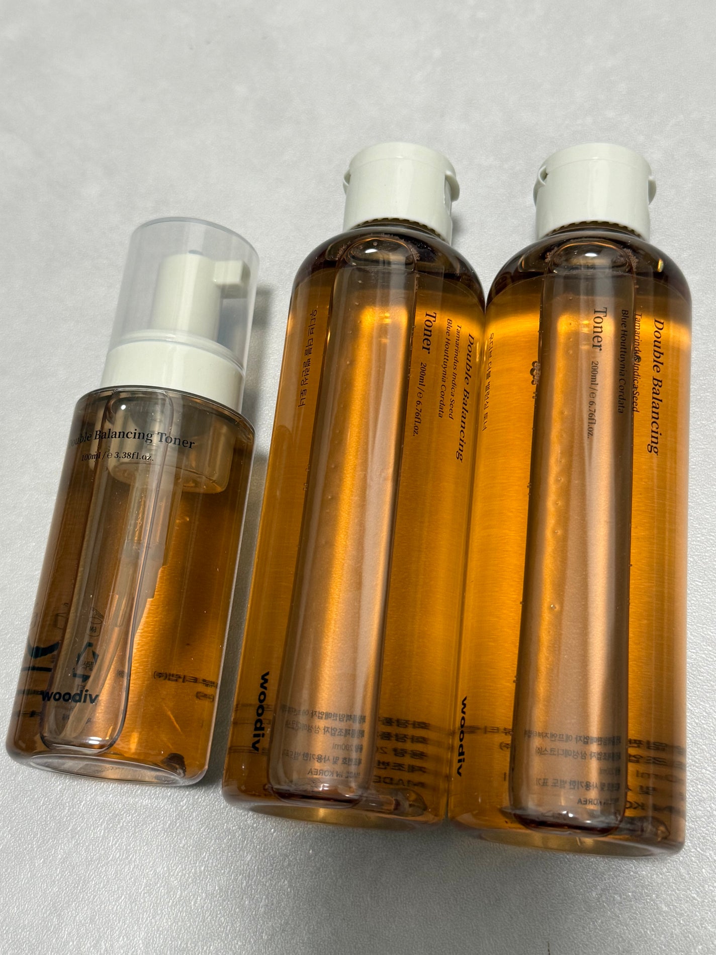 ダブルバランシングトナー/woodiv/頭皮ローションを使ったクチコミ(1枚目)