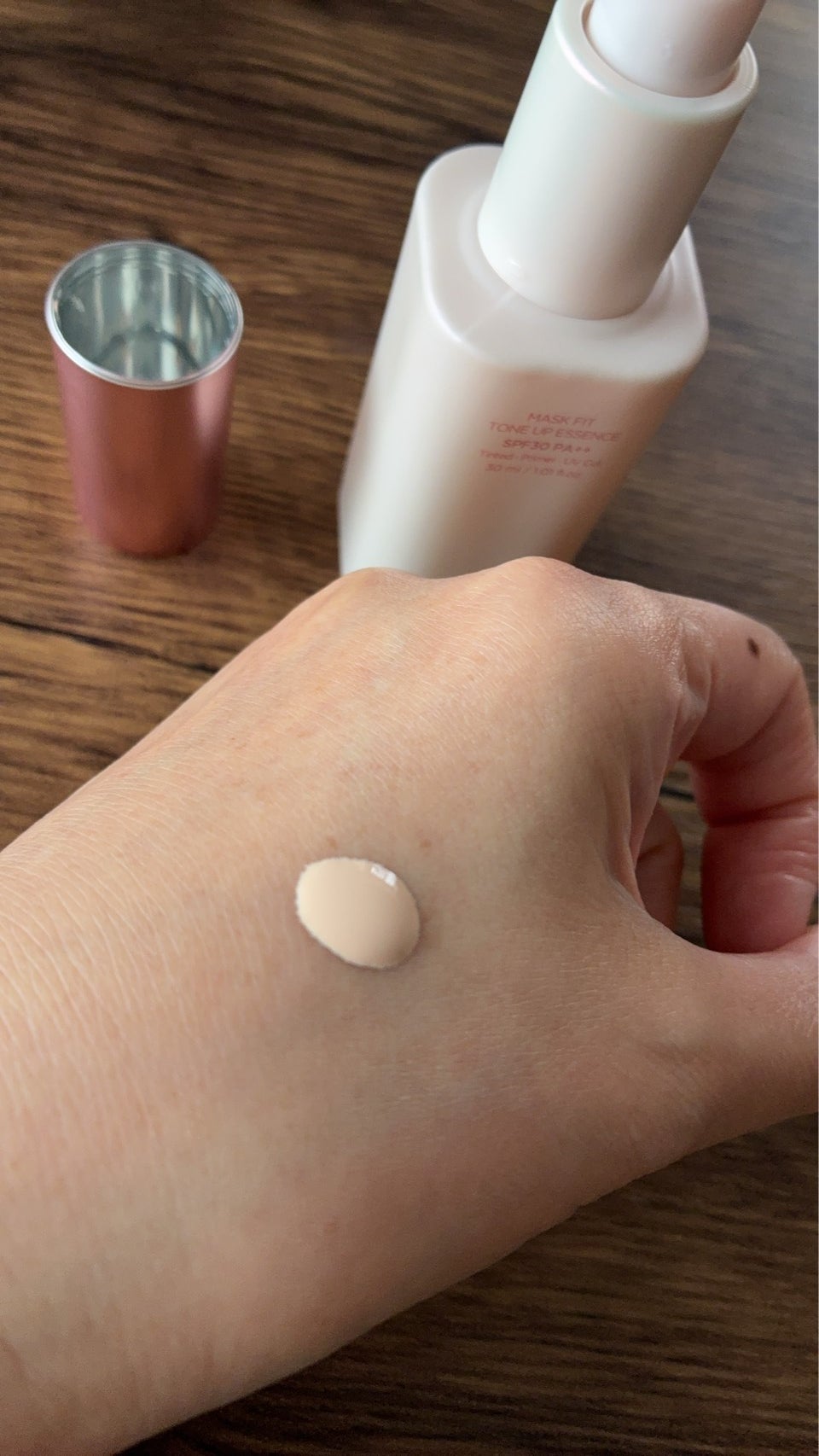 マスクフィットトーンアップエッセンス/TIRTIR(ティルティル)/化粧下地を使ったクチコミ(3枚目)