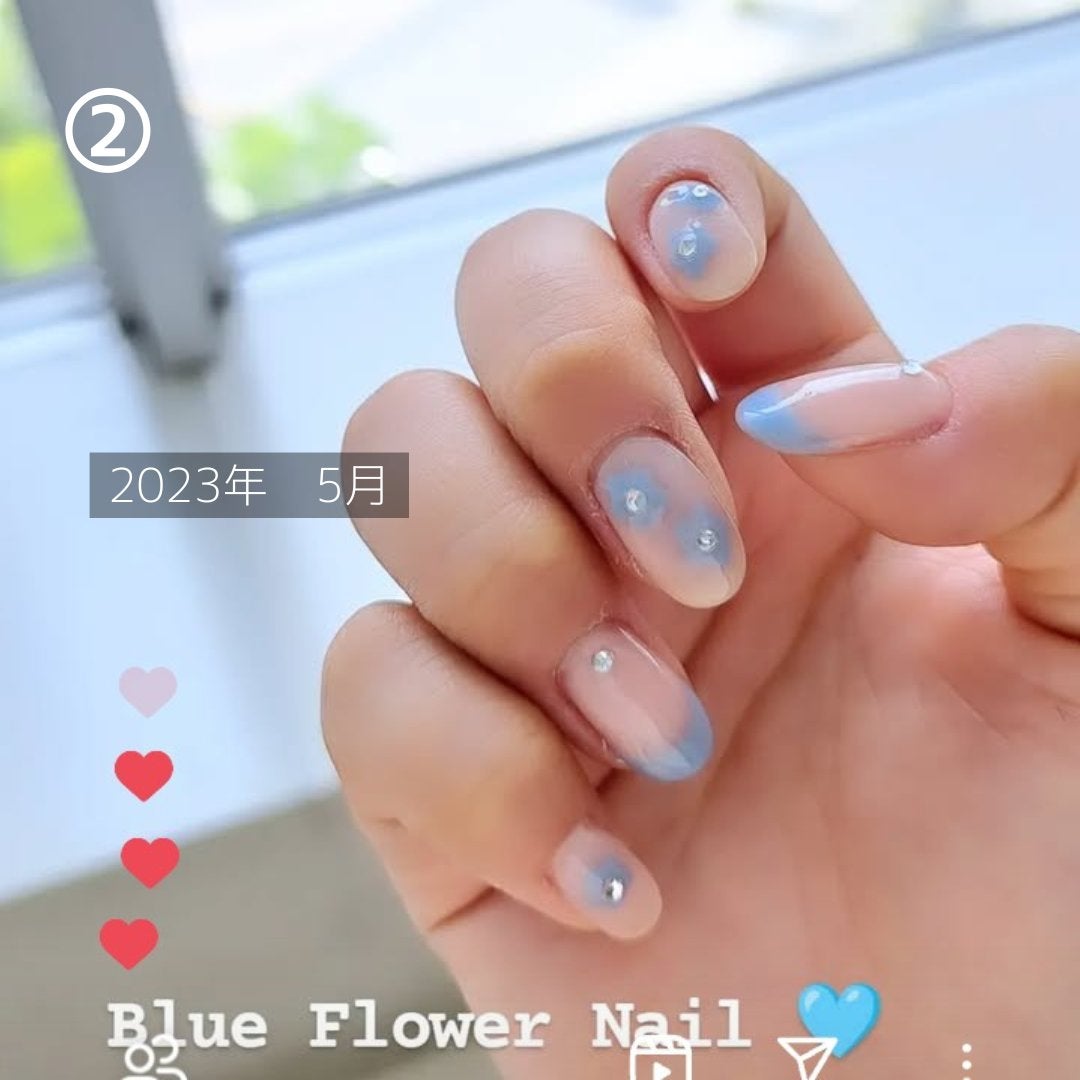 ジェルネイル(ライト対応)/セリア/ジェルネイルを使ったクチコミ(3枚目)