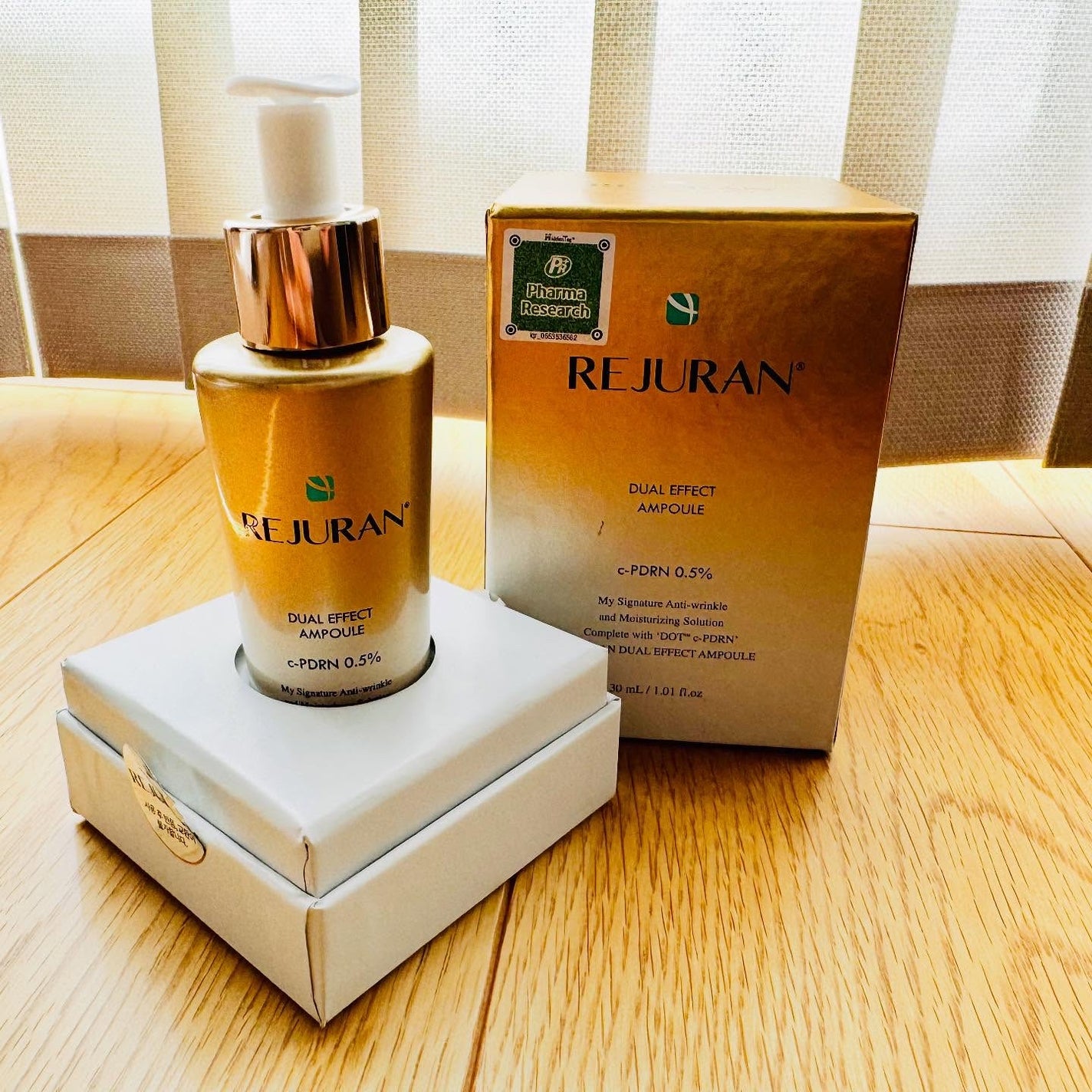 デュアル エフェクト アンプル/REJURAN COSMETICS/美容液を使ったクチコミ(2枚目)