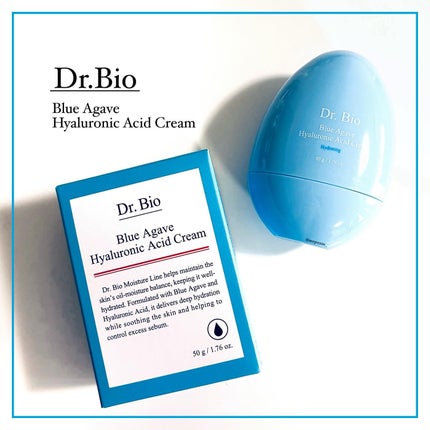 ブルーアガベヒアルロン酸クリーム/Dr.Bio/フェイスクリームを使ったクチコミ(1枚目)