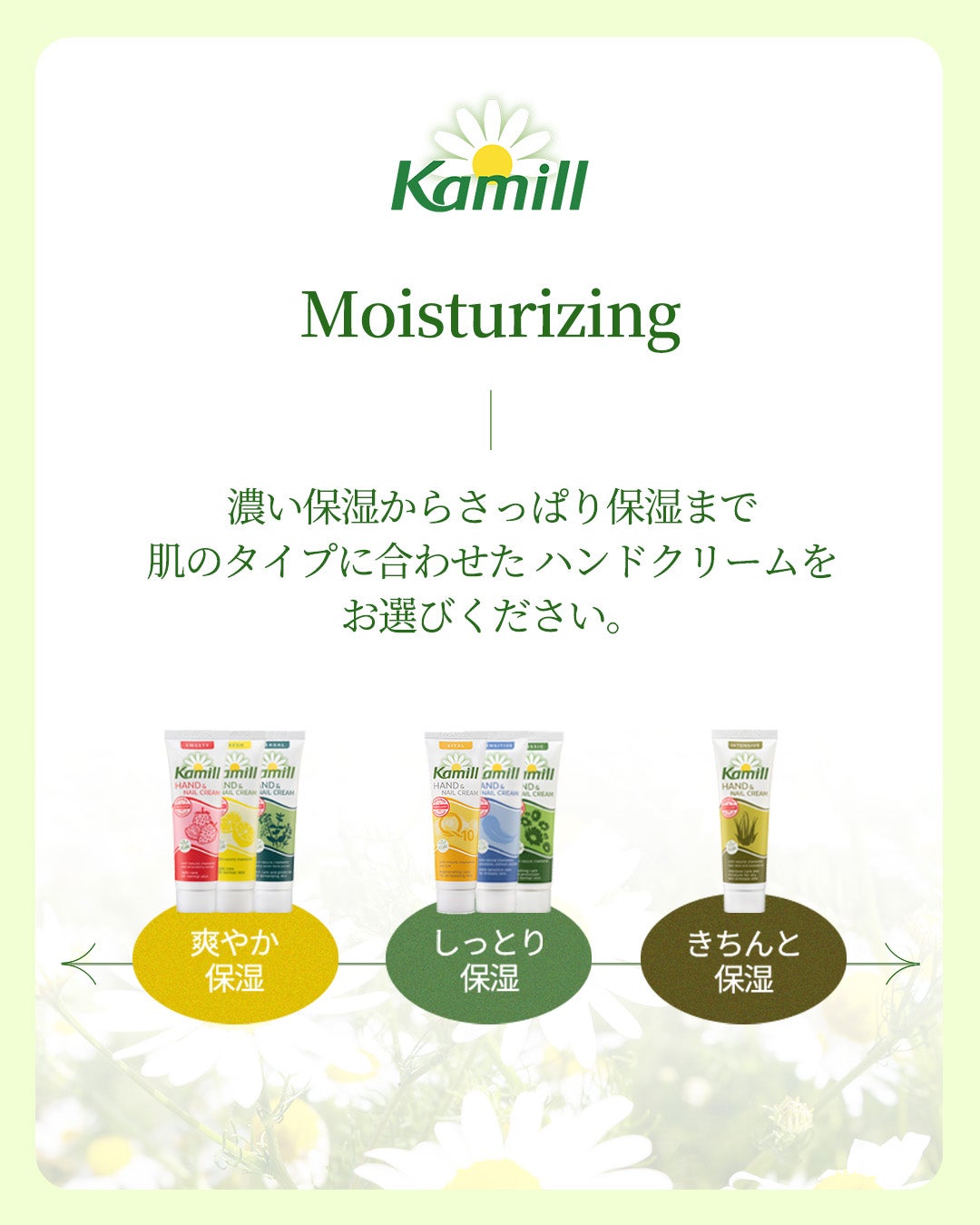 ハンド&ネイルクリームミニ 企画セット30ml*5/カミール/その他キットセットを使ったクチコミ(1枚目)