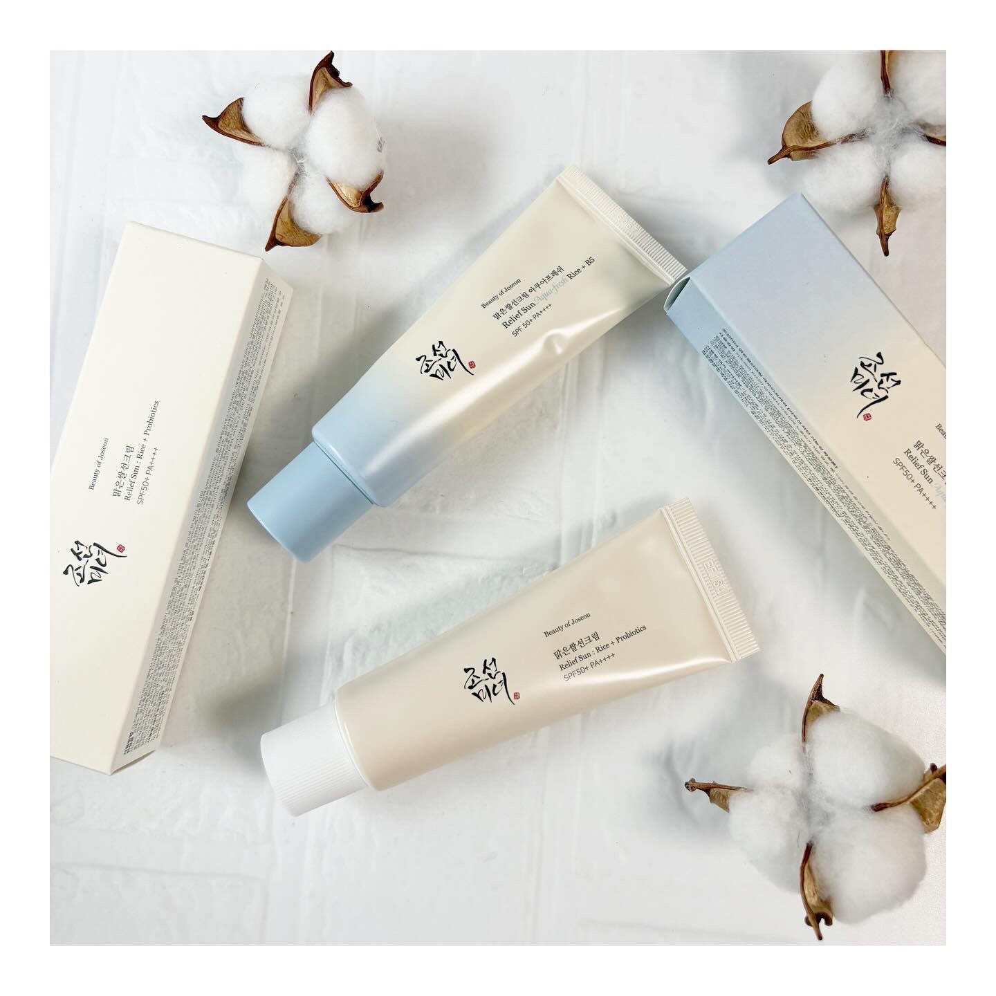 米アクアフレッシュサンクリーム/Beauty of Joseon/日焼け止めクリームを使ったクチコミ（1枚目）