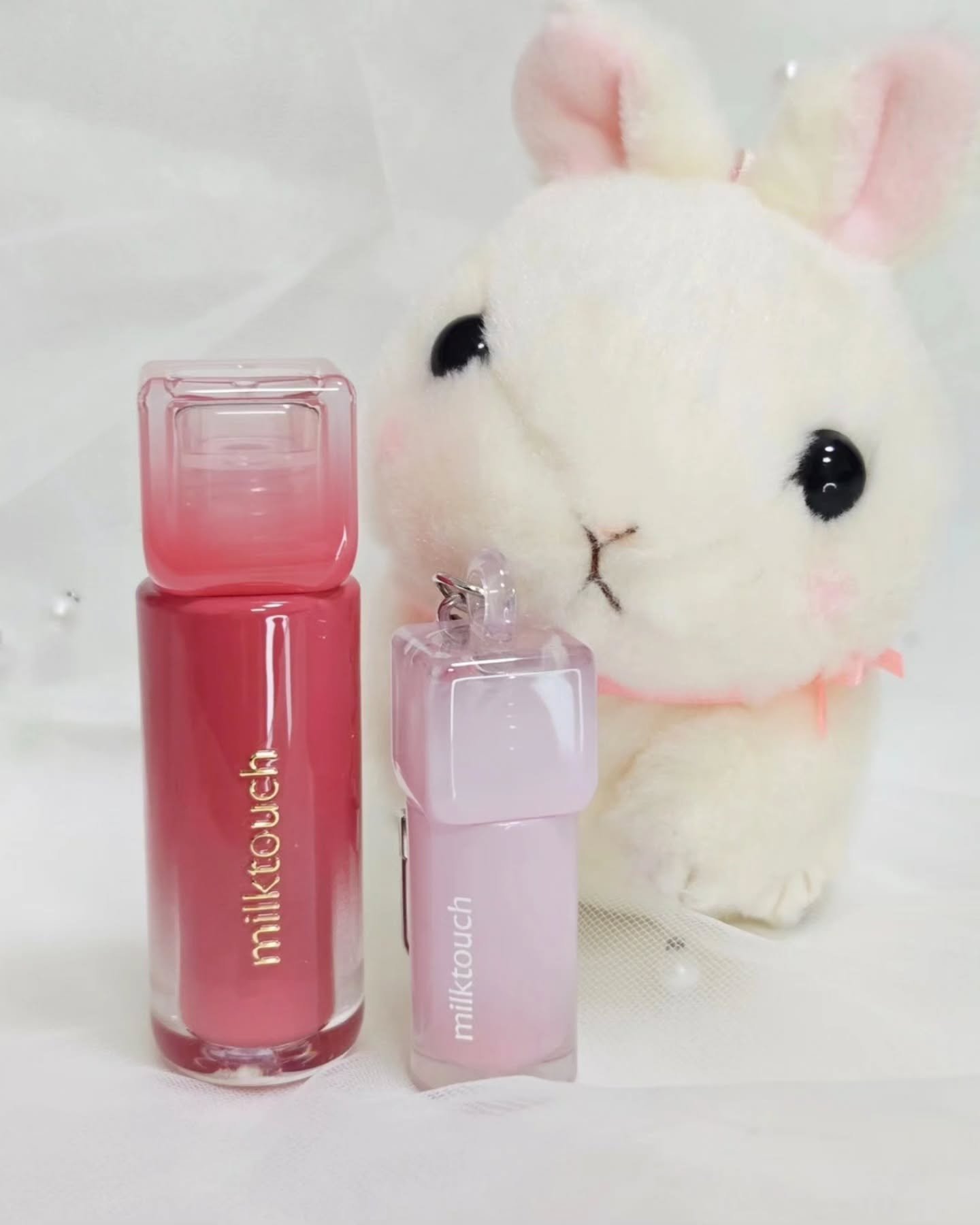 デューステインシャインデュオセット/Milk Touch/リップグロスを使ったクチコミ（3枚目）