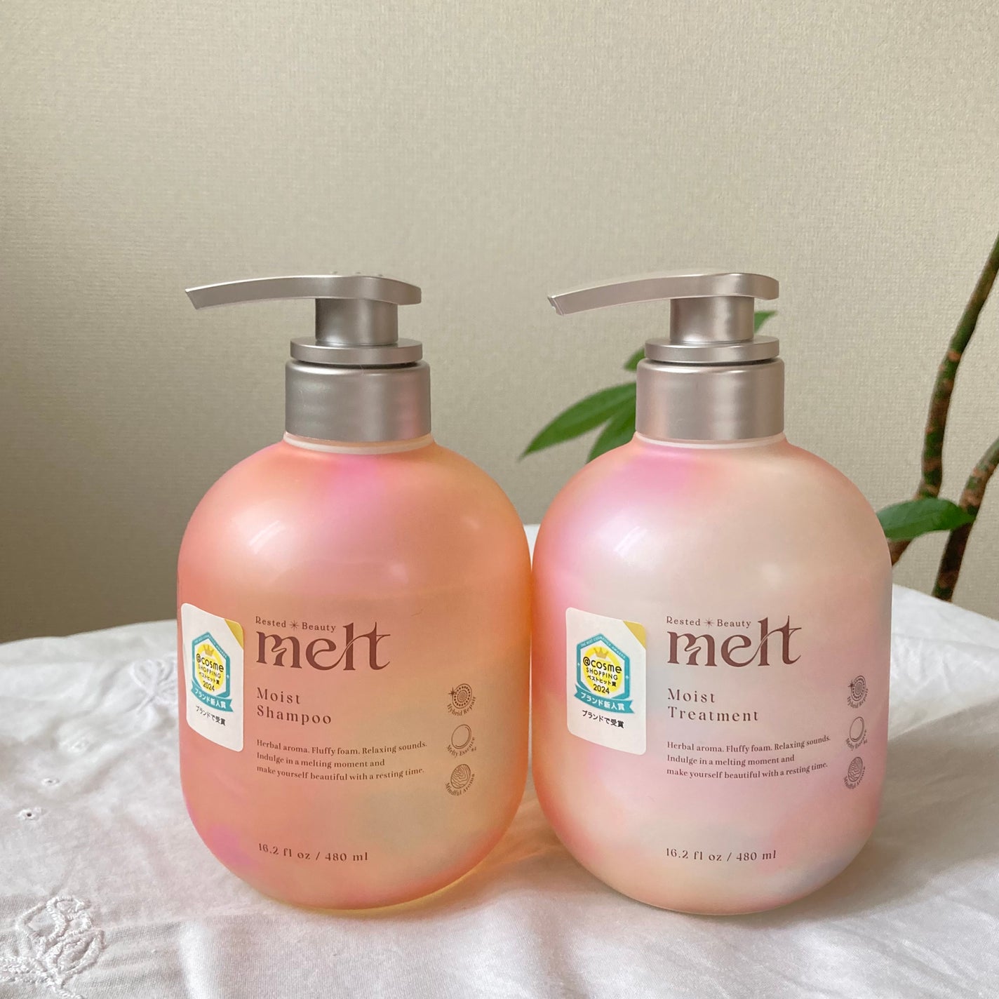 メルト モイストシャンプー/トリートメント/melt/市販シャンプーを使ったクチコミ(3枚目)