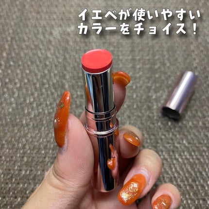 ラスターヴェールルージュ/キャンメイク/口紅を使ったクチコミ(4枚目)