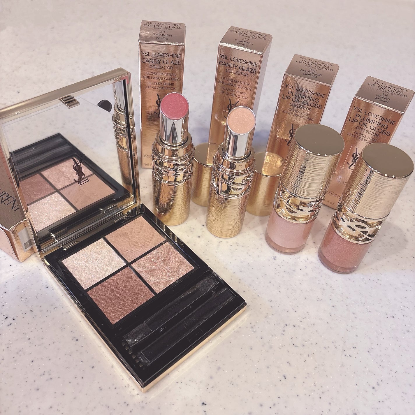 YSL ラブシャイン キャンディグレーズ/YVES SAINT LAURENT BEAUTE/口紅を使ったクチコミ(1枚目)