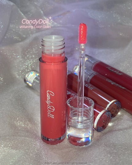 ボリューミングカラーグロス/CandyDoll/リップグロスを使ったクチコミ(3枚目)