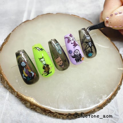 ネイルシール/セリア/ネイルシールを使ったクチコミ(5枚目)