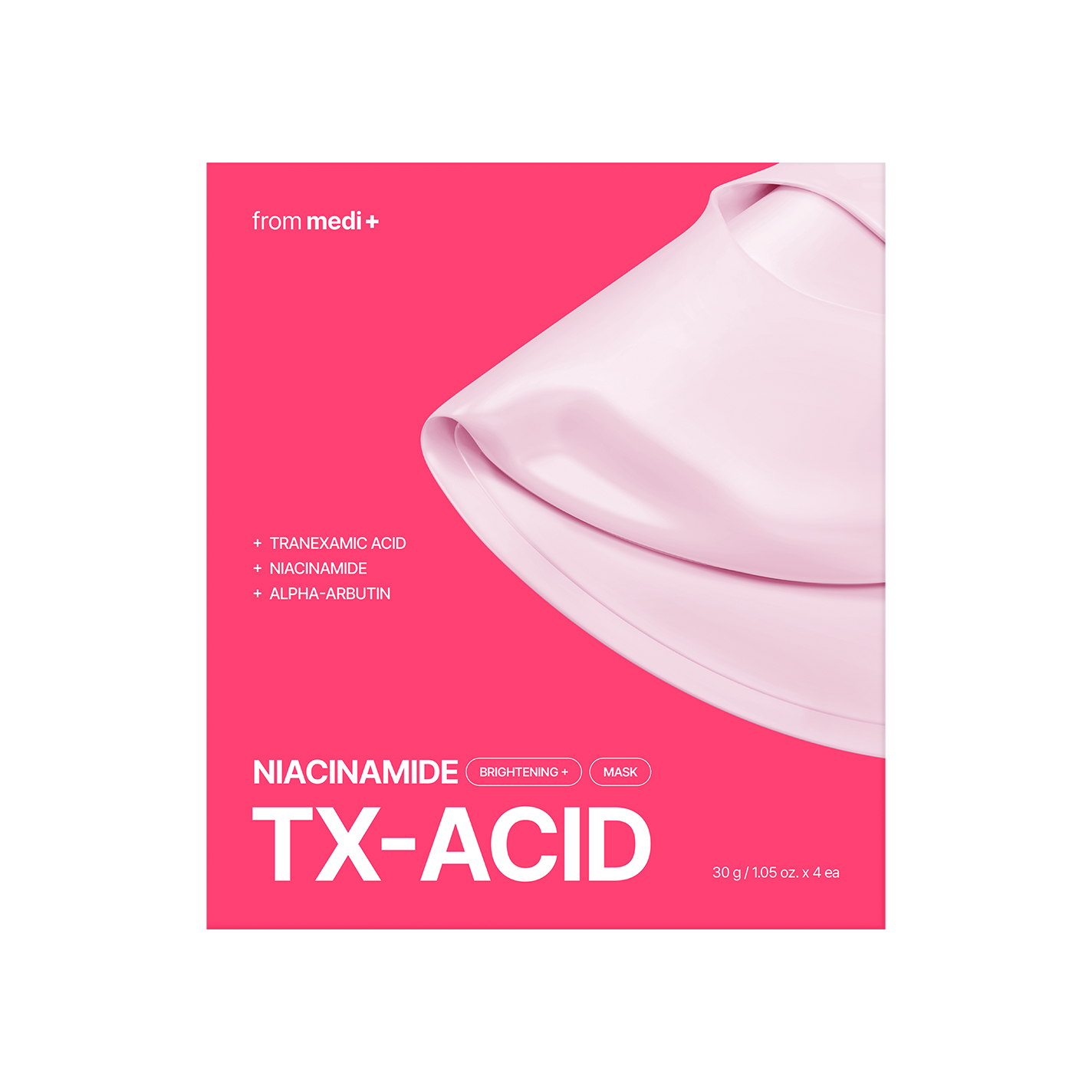TXAナイアシンアミド ブライトニングマスク / from medi+
