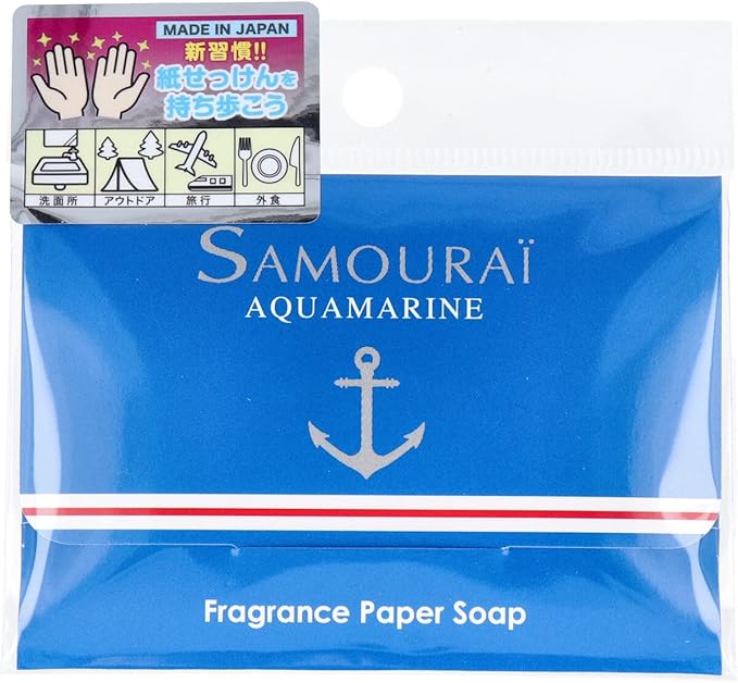 サムライ サムライアクアマリン　フレグランス　ペーパーソープ