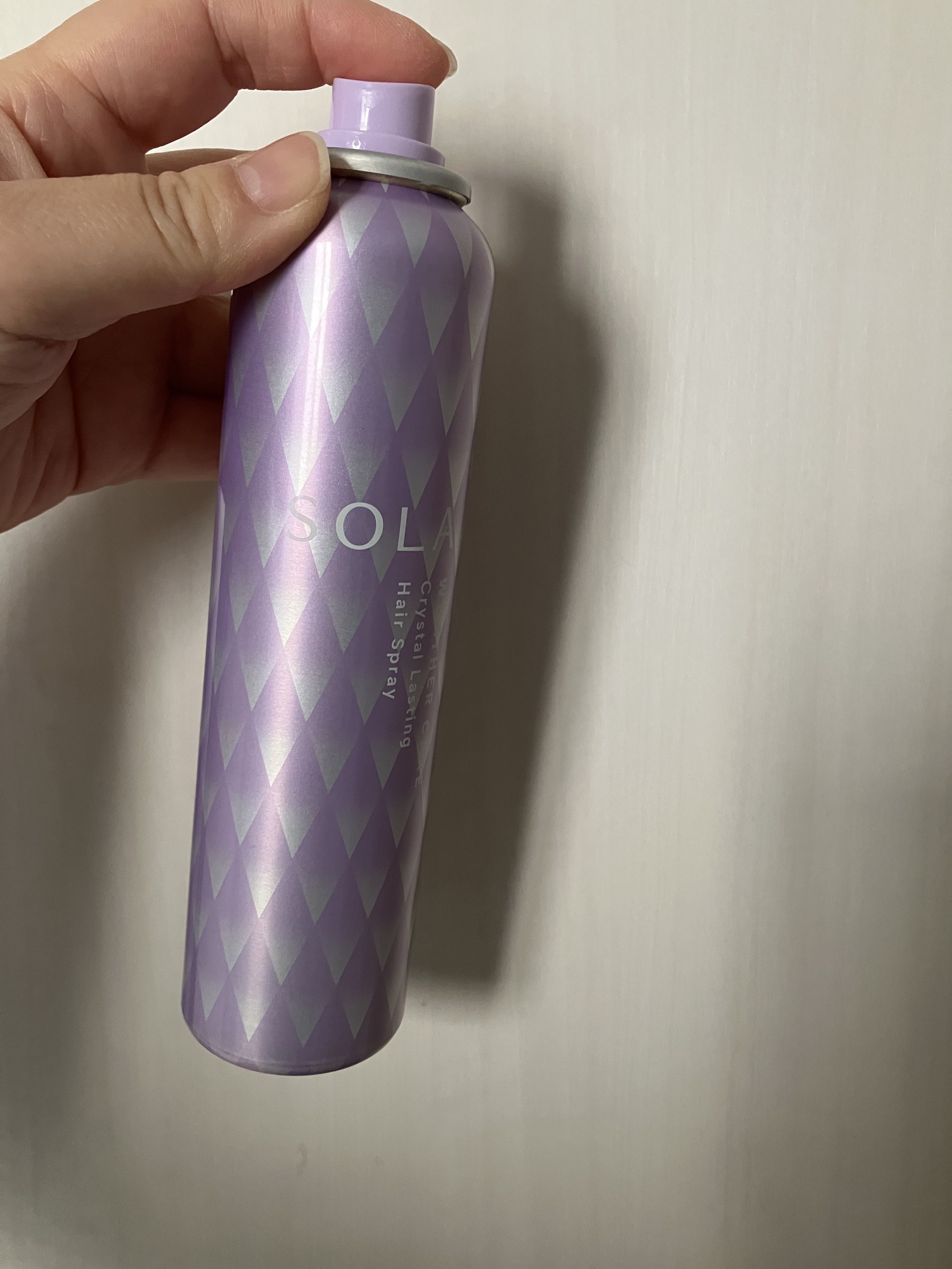 ソラ ウェザーケア クリスタルラスティング ヘアスプレー/SOLA WEATHER CARE/ヘアスプレーを使ったクチコミ（3枚目）