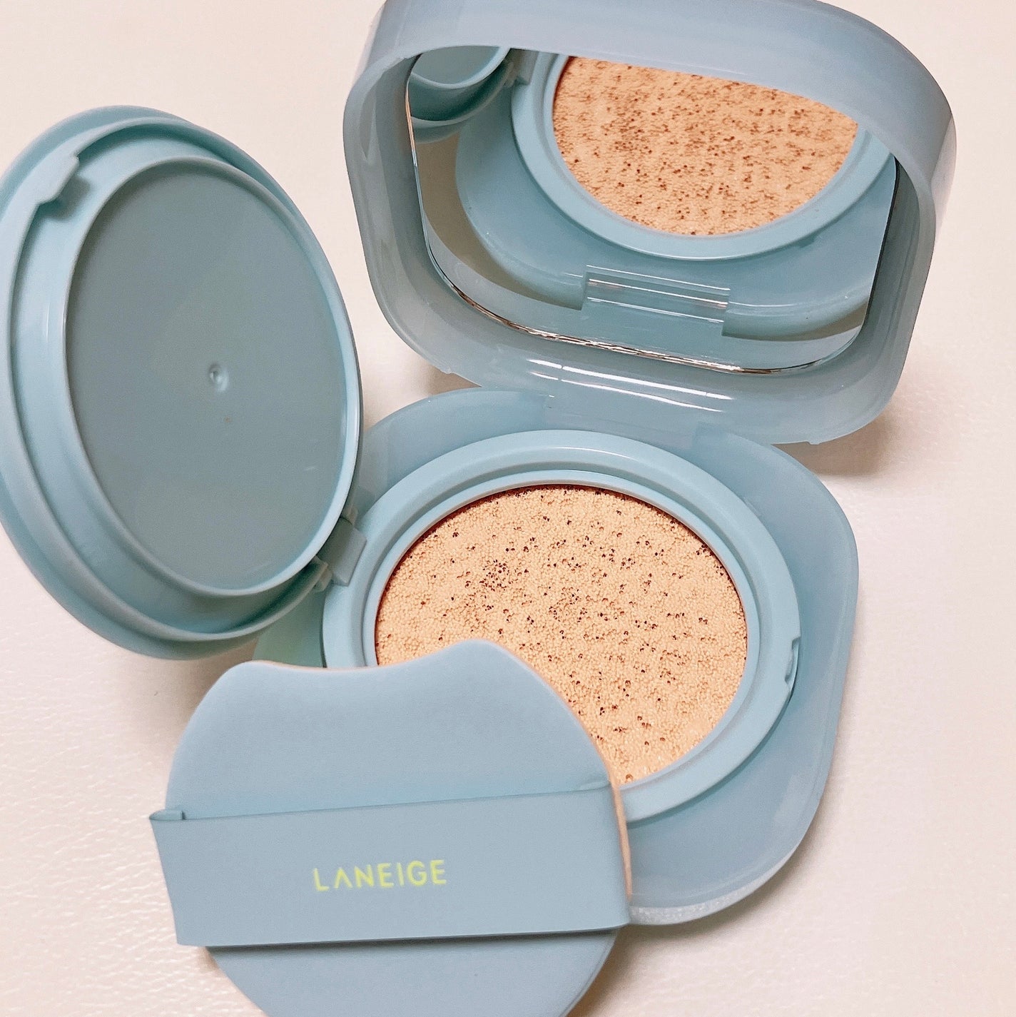 ラネージュ ネオクッション ミュイ /LANEIGE/クッションファンデーションを使ったクチコミ(3枚目)