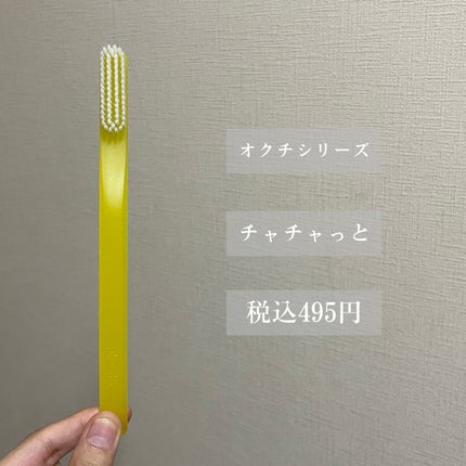 オクチ チャチャっと(4色アソート)/オクチシリーズ/歯ブラシを使ったクチコミ(2枚目)