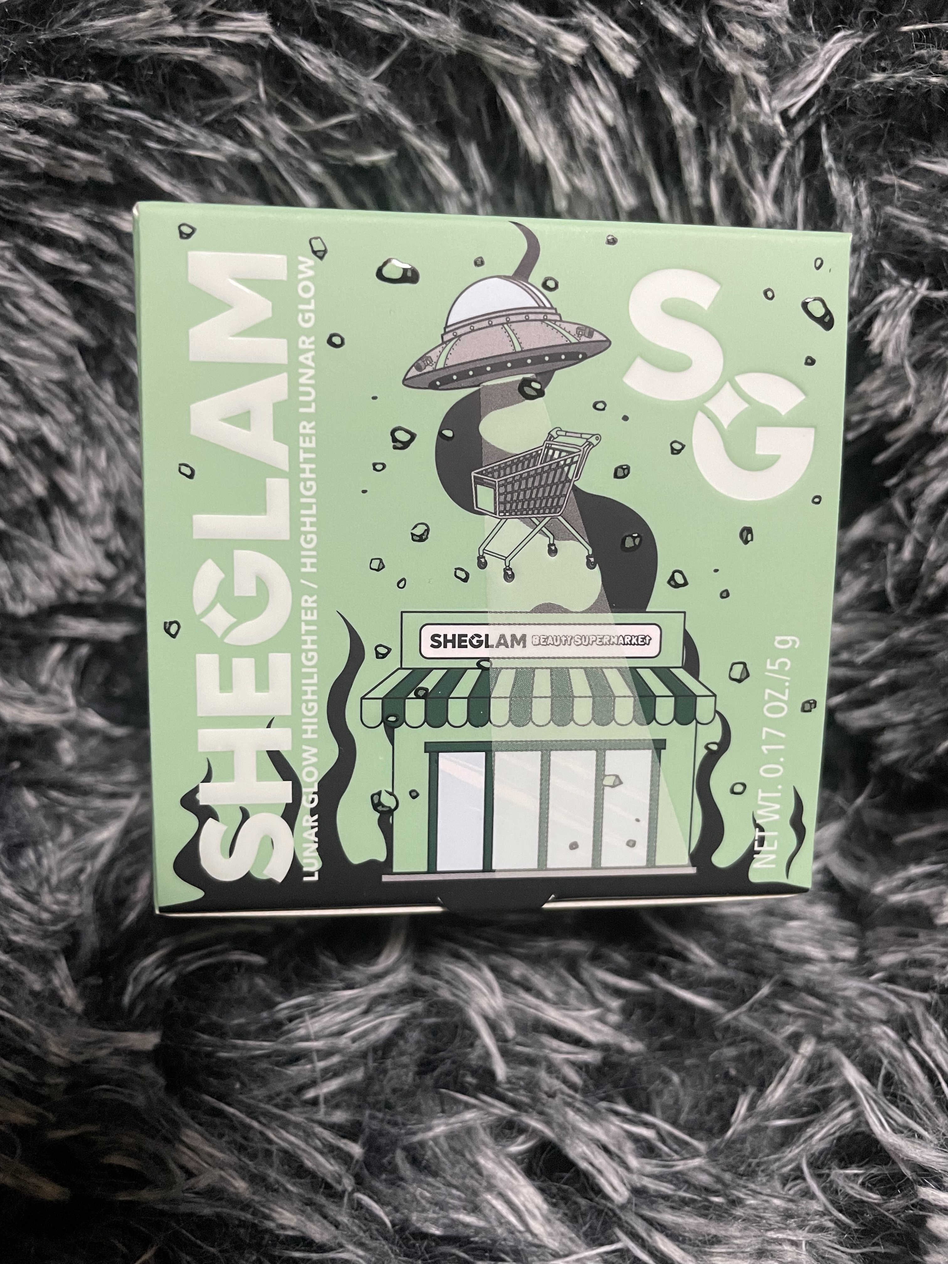 ルナグロウ ハイライター シルバー/SHEGLAM/パウダーハイライトを使ったクチコミ（1枚目）