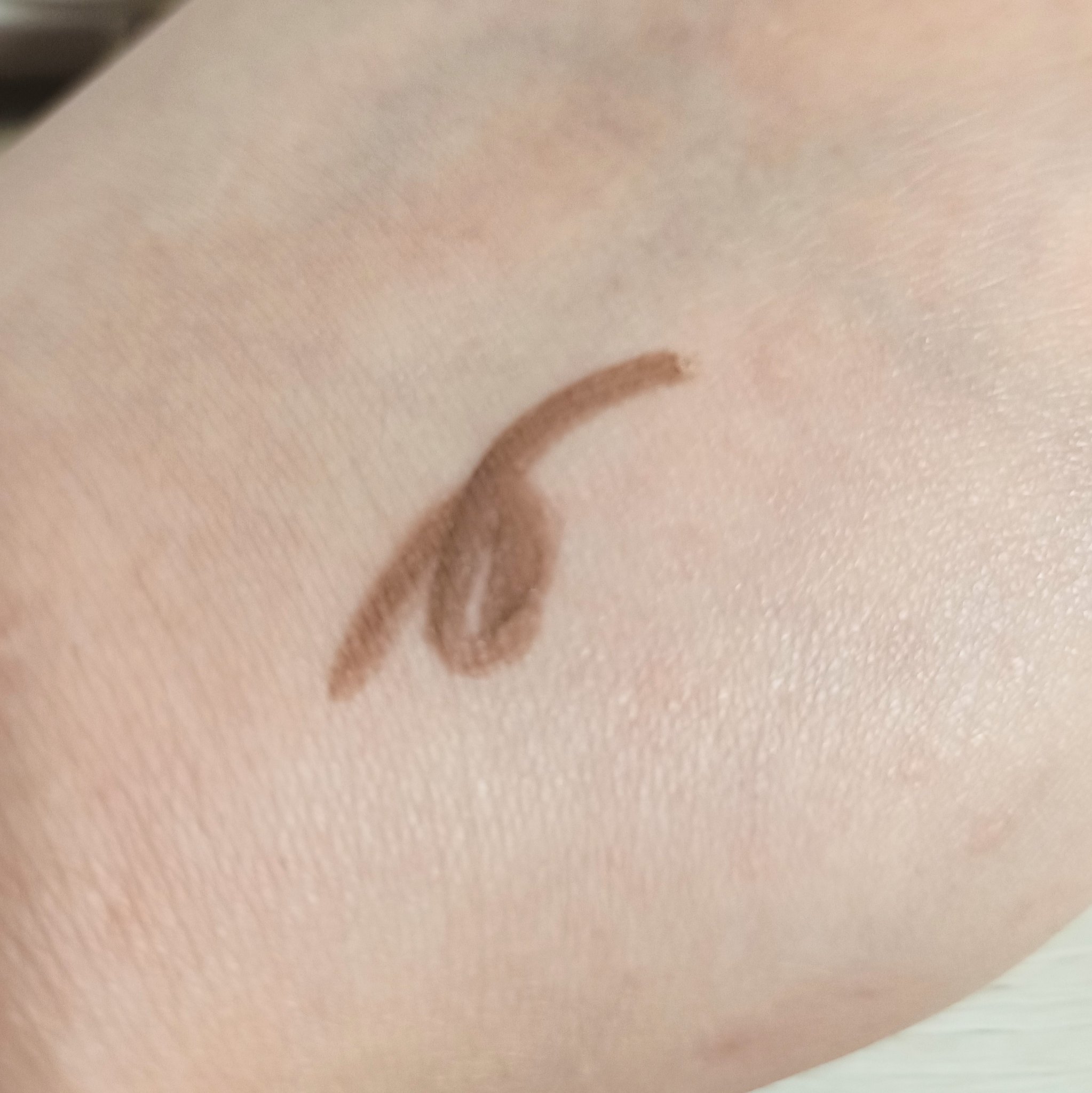 ブレぴたライナー 20 ピュアブラウン/CEZANNE/アイライナーを使ったクチコミ（2枚目）