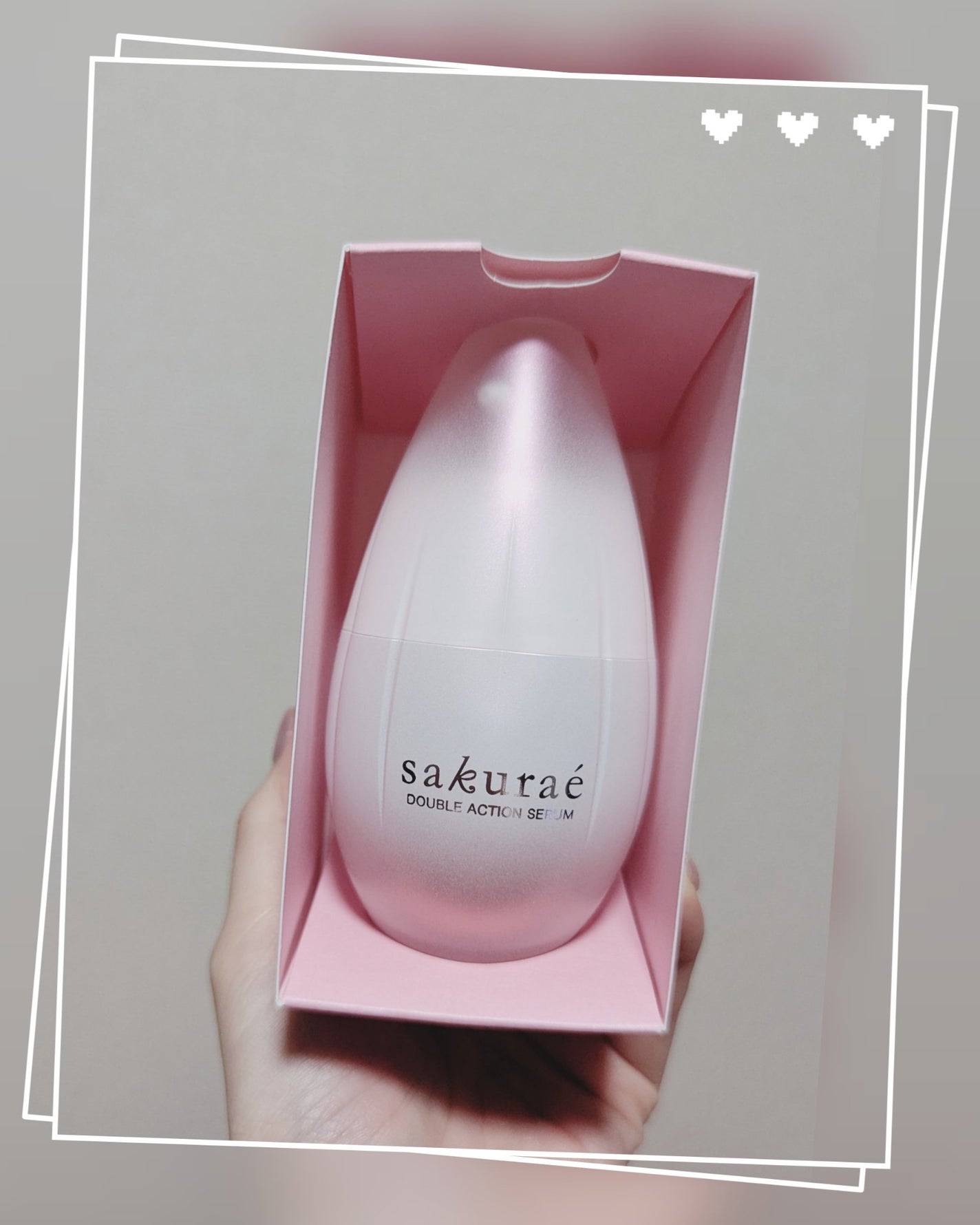 ダブルアクションセラム/サクラエ(sakuraé)/美容液を使ったクチコミ(1枚目)