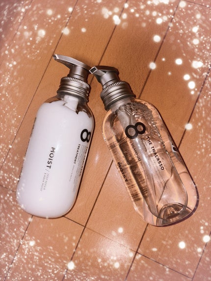 エイトザタラソ クレンジングリペア&モイスト 美容液シャンプー/ディープリペア&アクアモイスト 美容液トリートメント/エイトザタラソ/市販シャンプーを使ったクチコミ(1枚目)