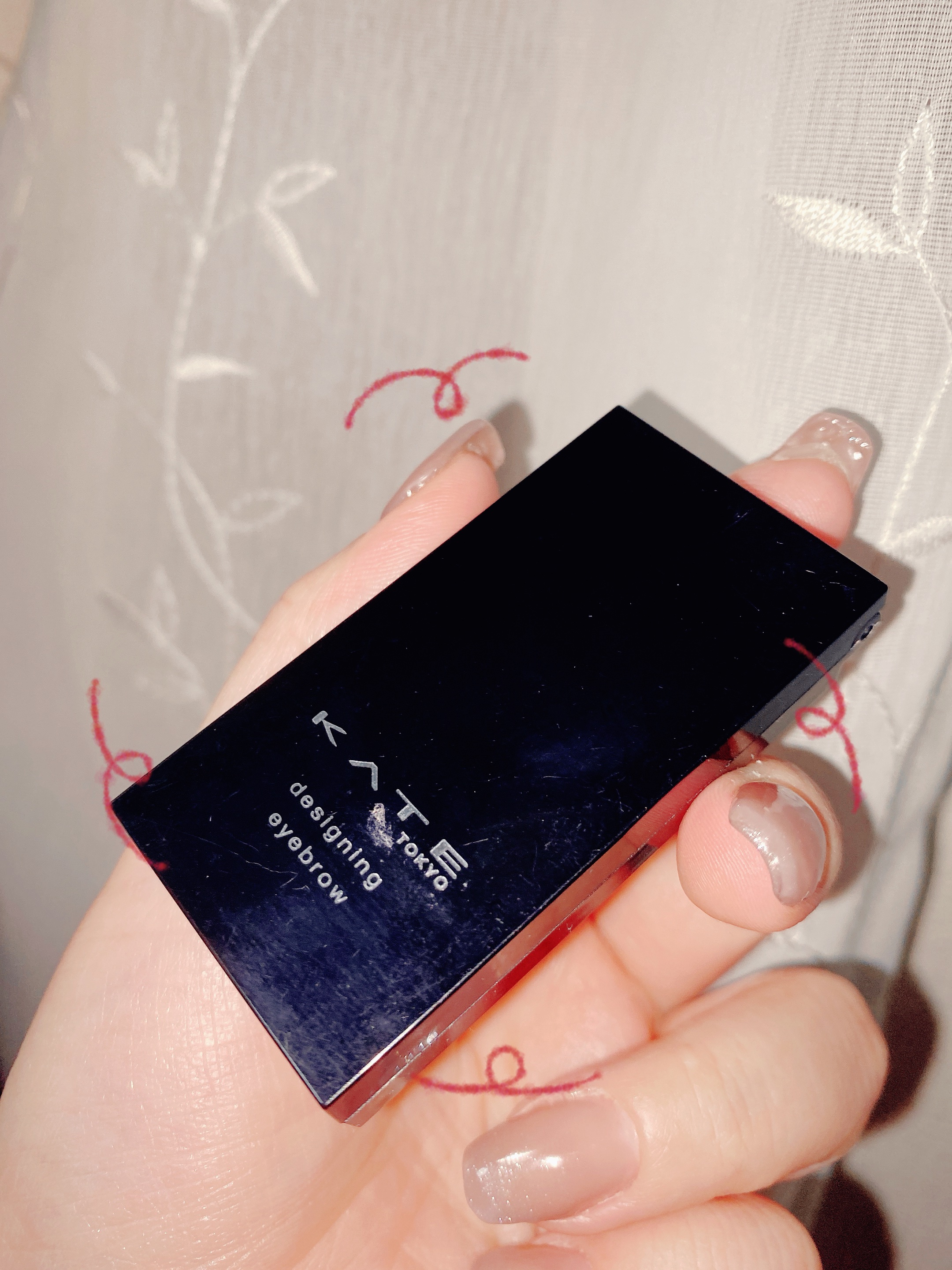 ケイト デザイニングアイブロウ3D/KATE/パウダーアイブロウを使ったクチコミ（1枚目）