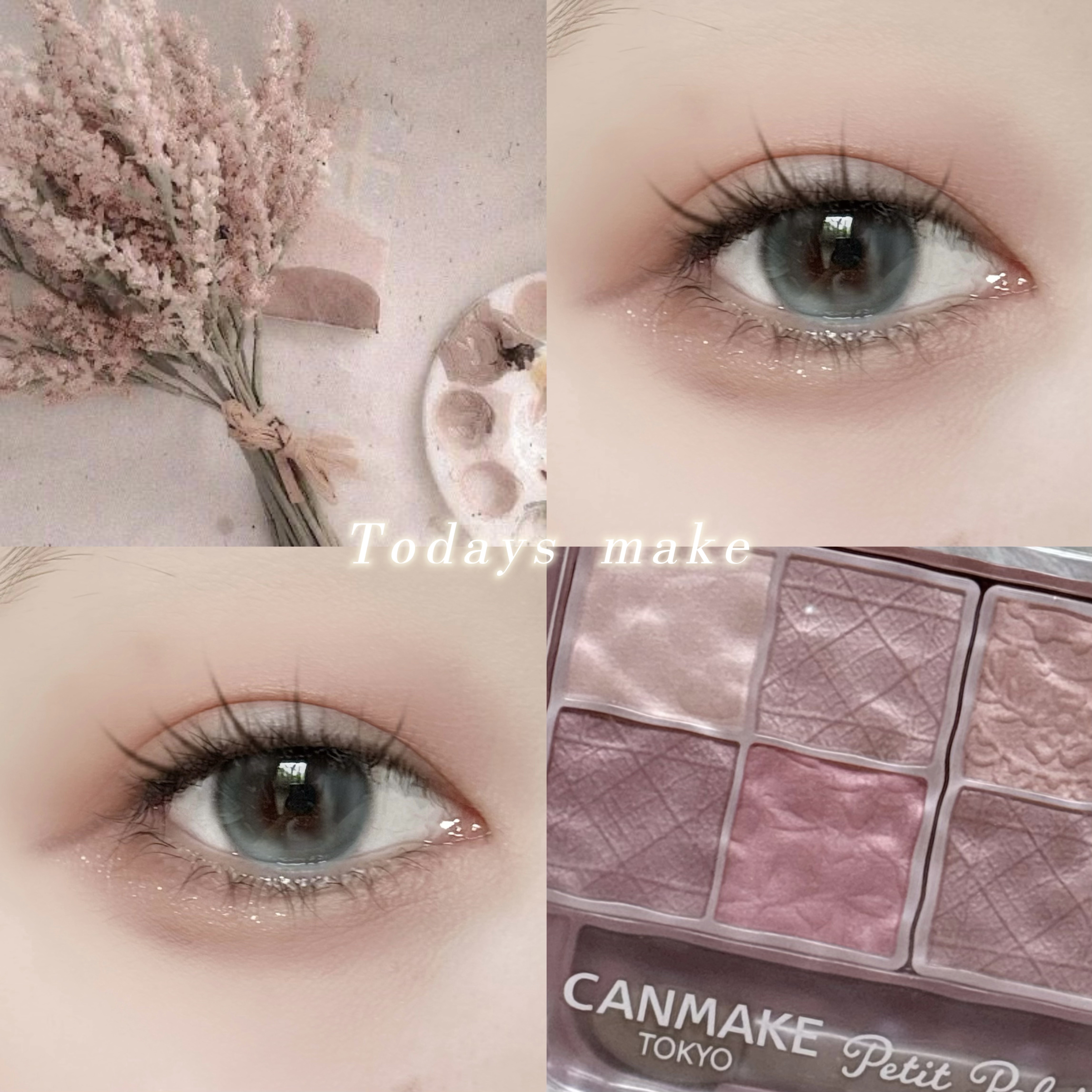 プティパレットアイズ（マットタイプ）/キャンメイク/パウダーアイシャドウを使ったクチコミ（1枚目）