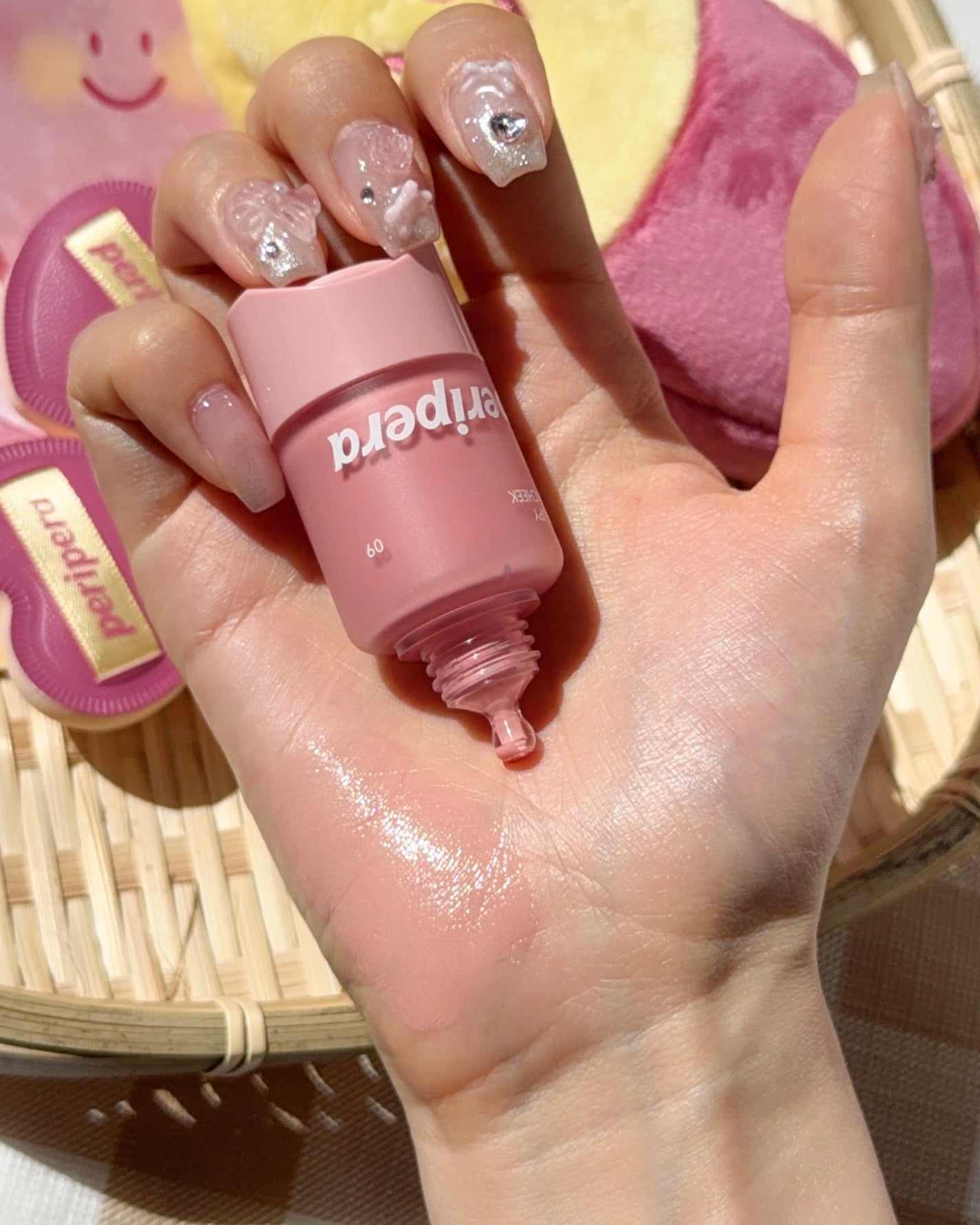 シロッピー トック チーク/PERIPERA/リキッドチークを使ったクチコミ(4枚目)