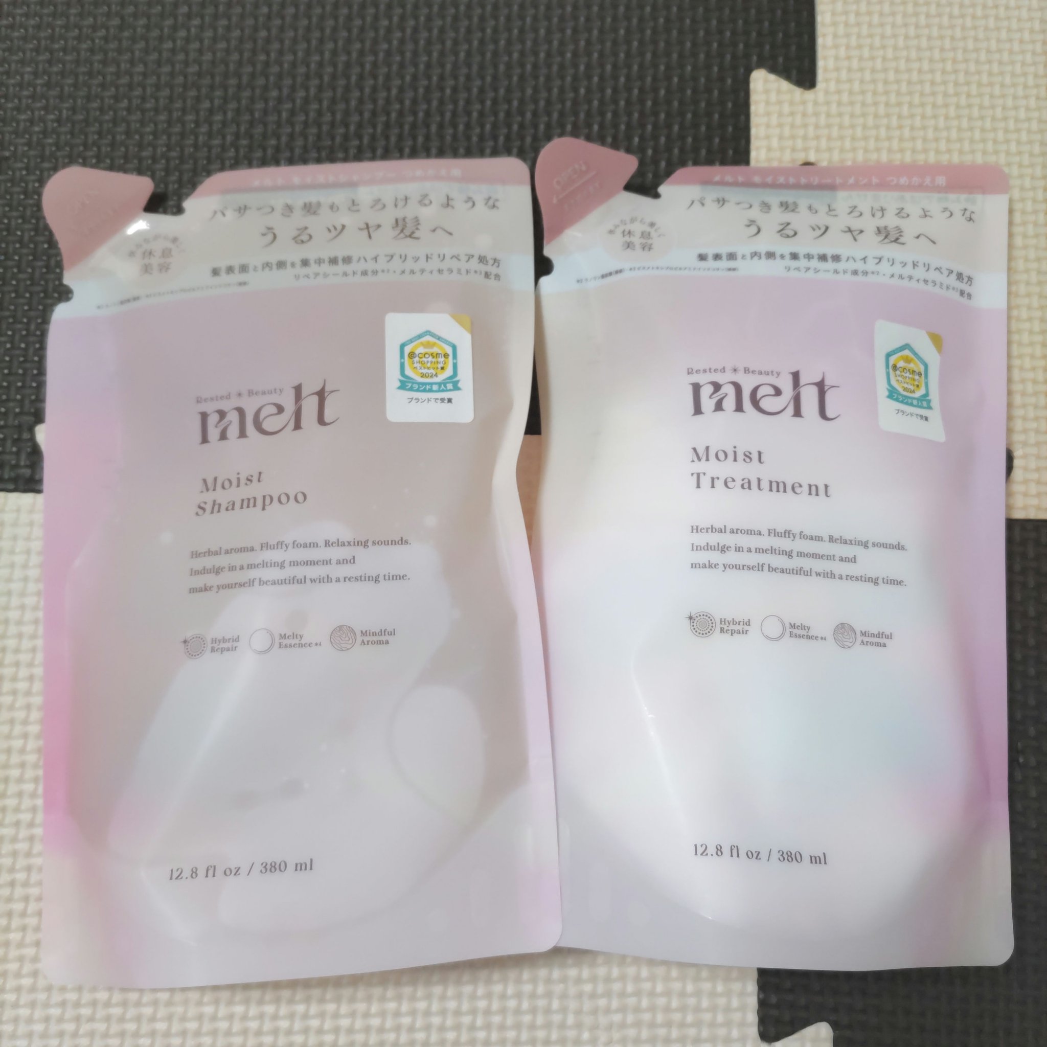 メルト モイストシャンプー／トリートメント/melt/市販シャンプーを使ったクチコミ（1枚目）