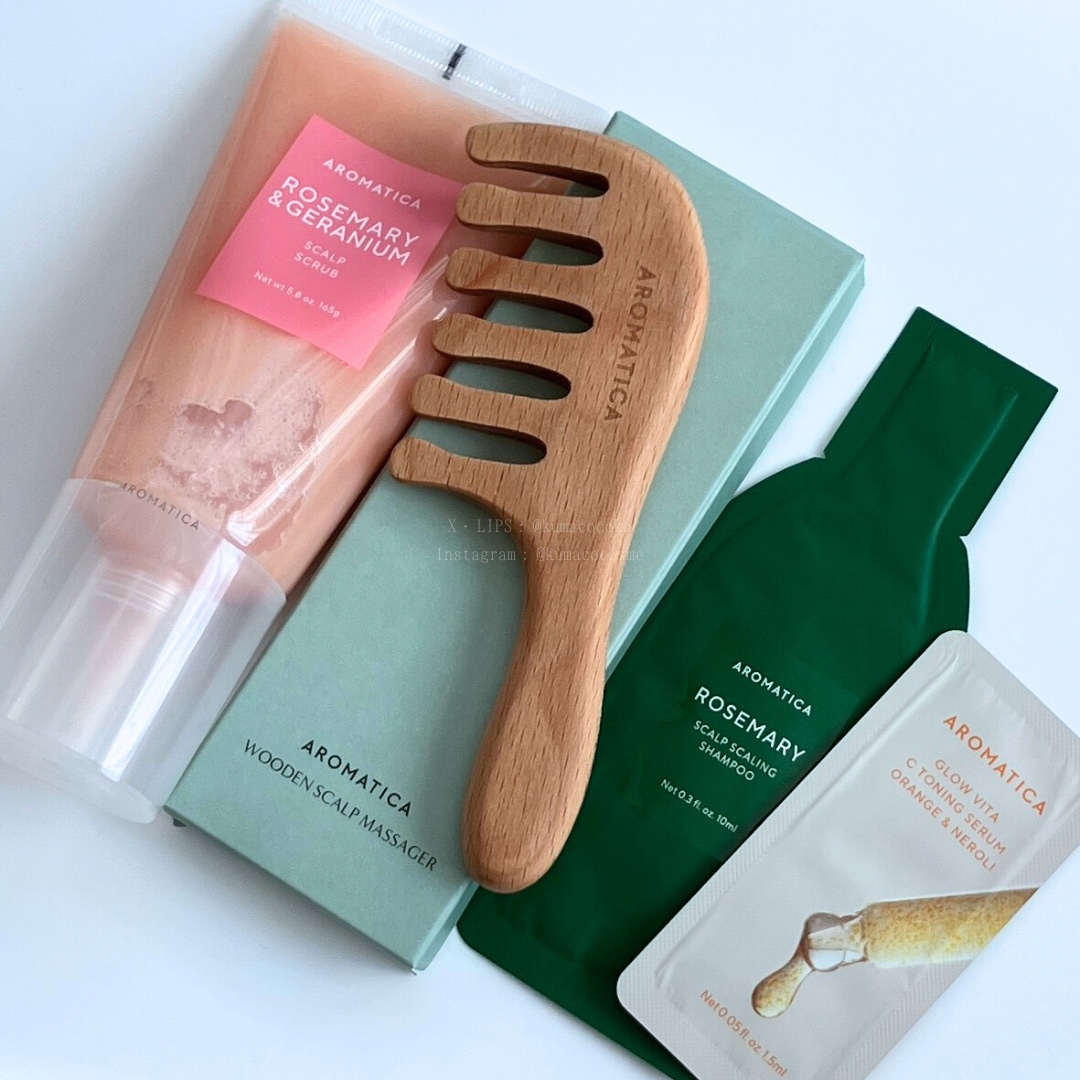 ローズマリー＆ゼラニウムスカルプスクラブ/AROMATICA/ヘッドスクラブを使ったクチコミ（1枚目）