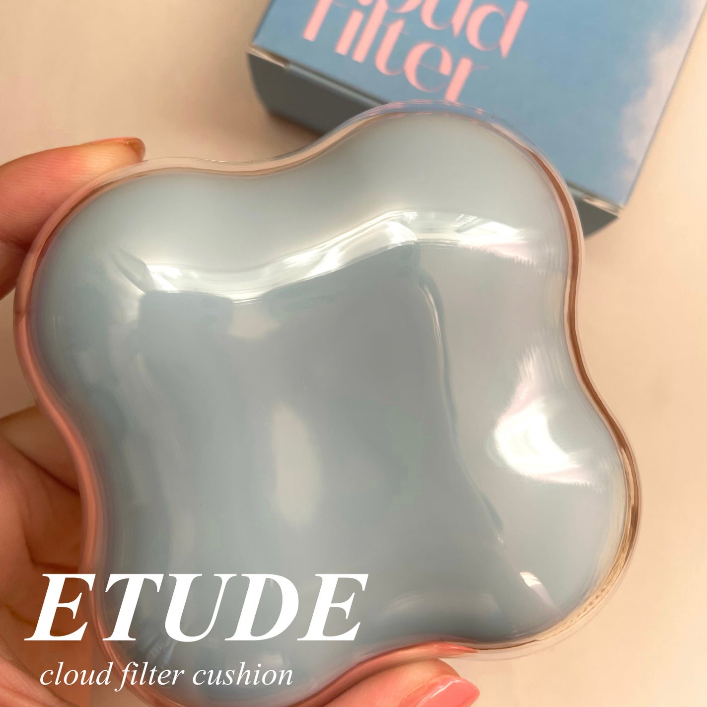 クラウドフィルタークッション/ETUDE/クッションファンデーションを使ったクチコミ(1枚目)
