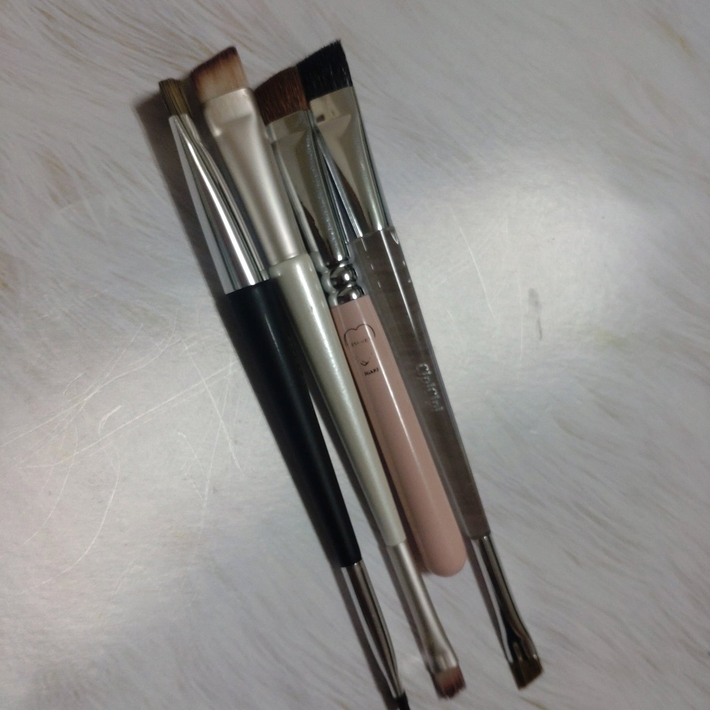 ダブルエンドアイブロウブラシ スマッジタイプ/ロージーローザ/メイクブラシを使ったクチコミ(2枚目)