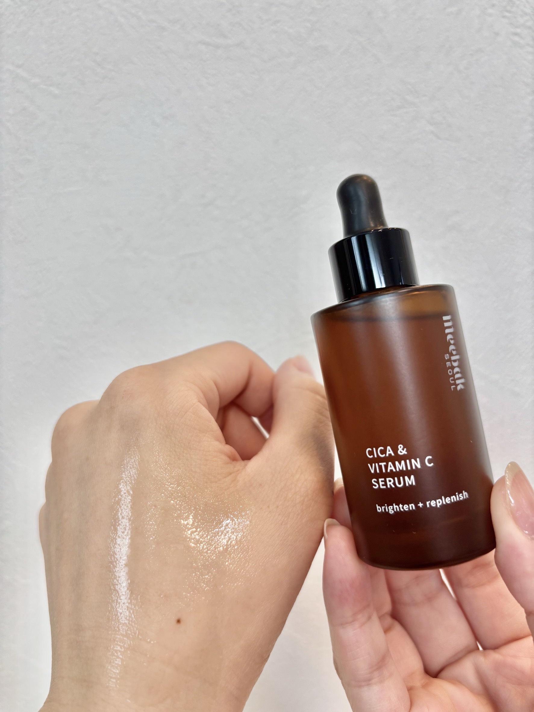 CICAビタミンCセラム/Meebak/美容液を使ったクチコミ（3枚目）