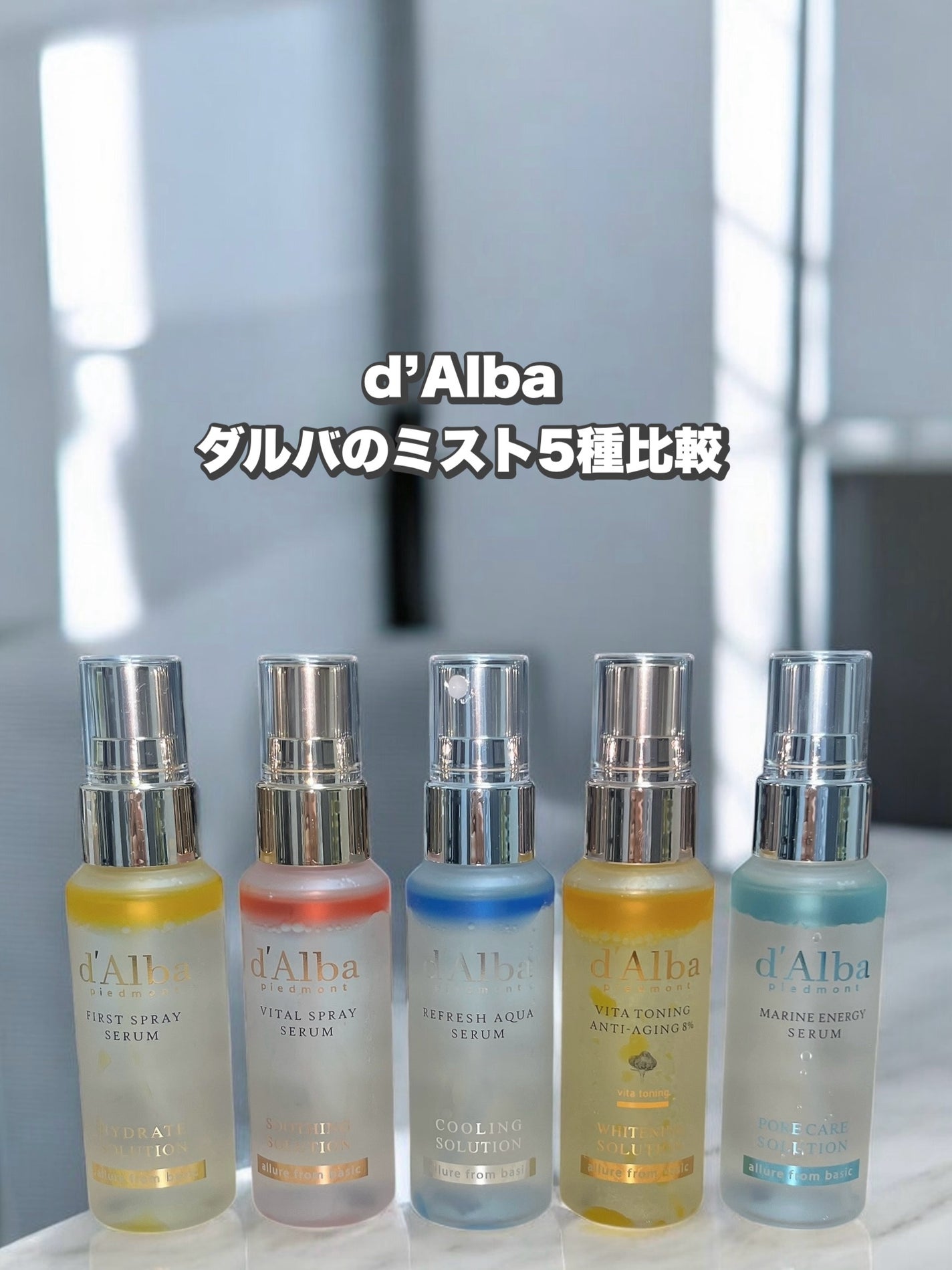 ダルバ ホワイトトリュフファーストスプレーセラム/ダルバ/ミスト状化粧水を使ったクチコミ(1枚目)