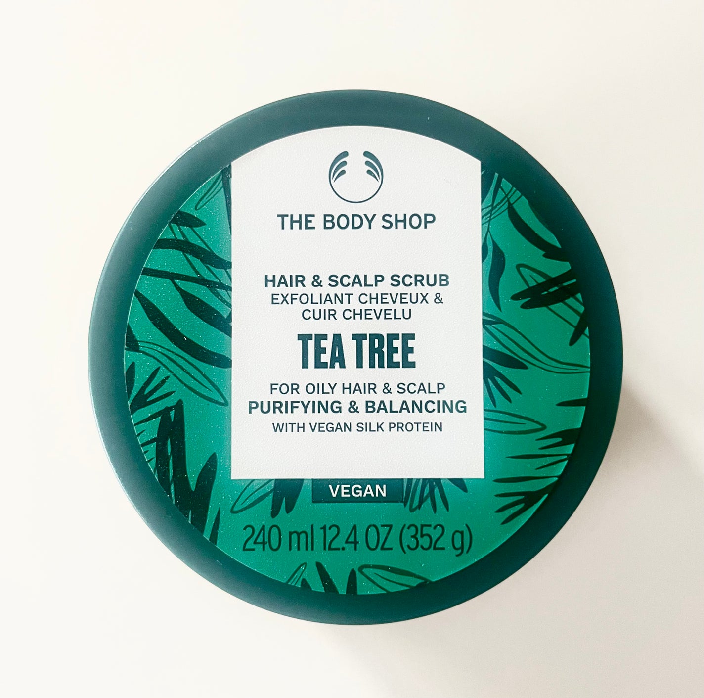 ティーツリー クリア&バランシング ヘアスクラブ/THE BODY SHOP/市販シャンプーを使ったクチコミ(1枚目)