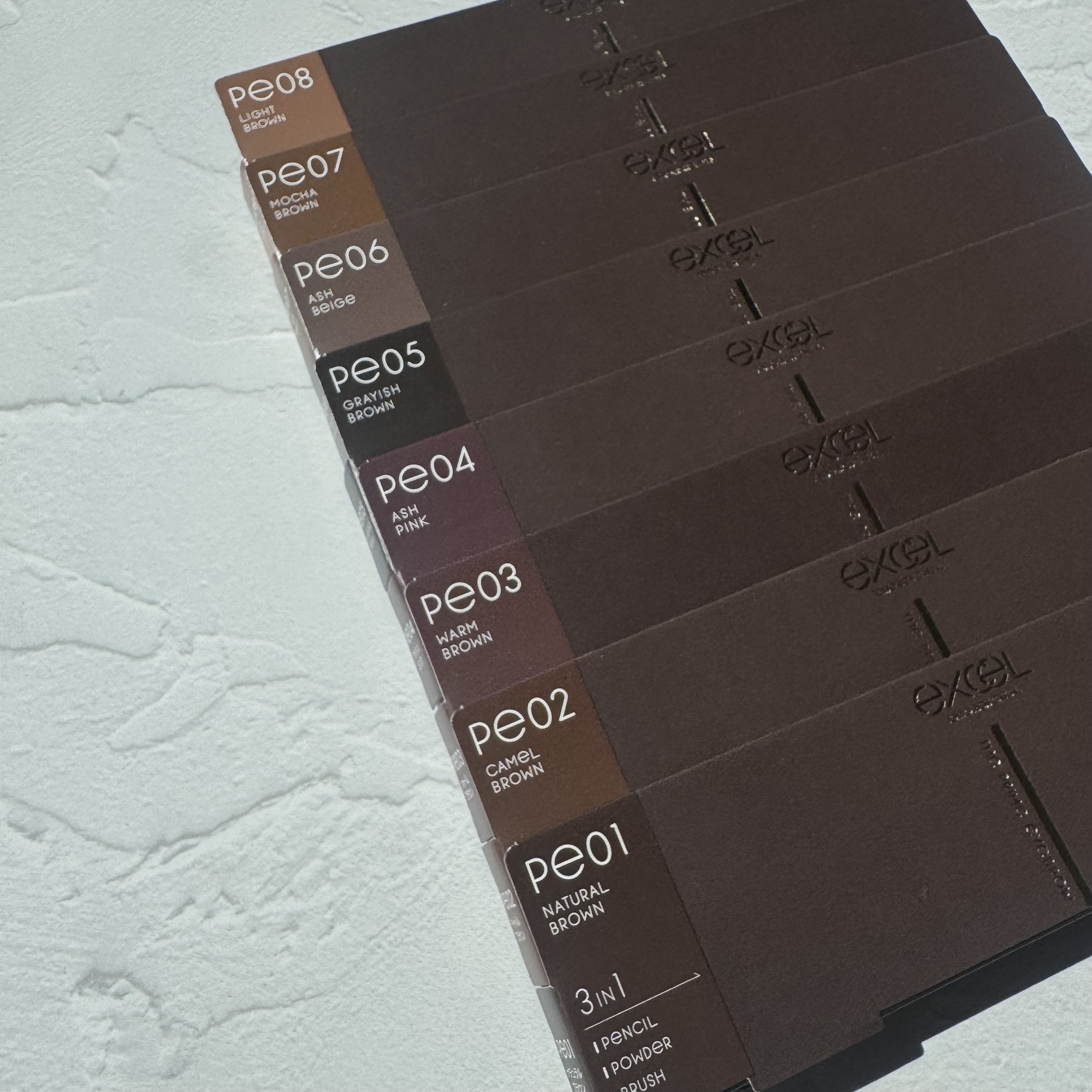 エクセル ザ プライムアイブロウ PE01 ナチュラルブラウン/excel/アイブロウペンシルを使ったクチコミ（1枚目）