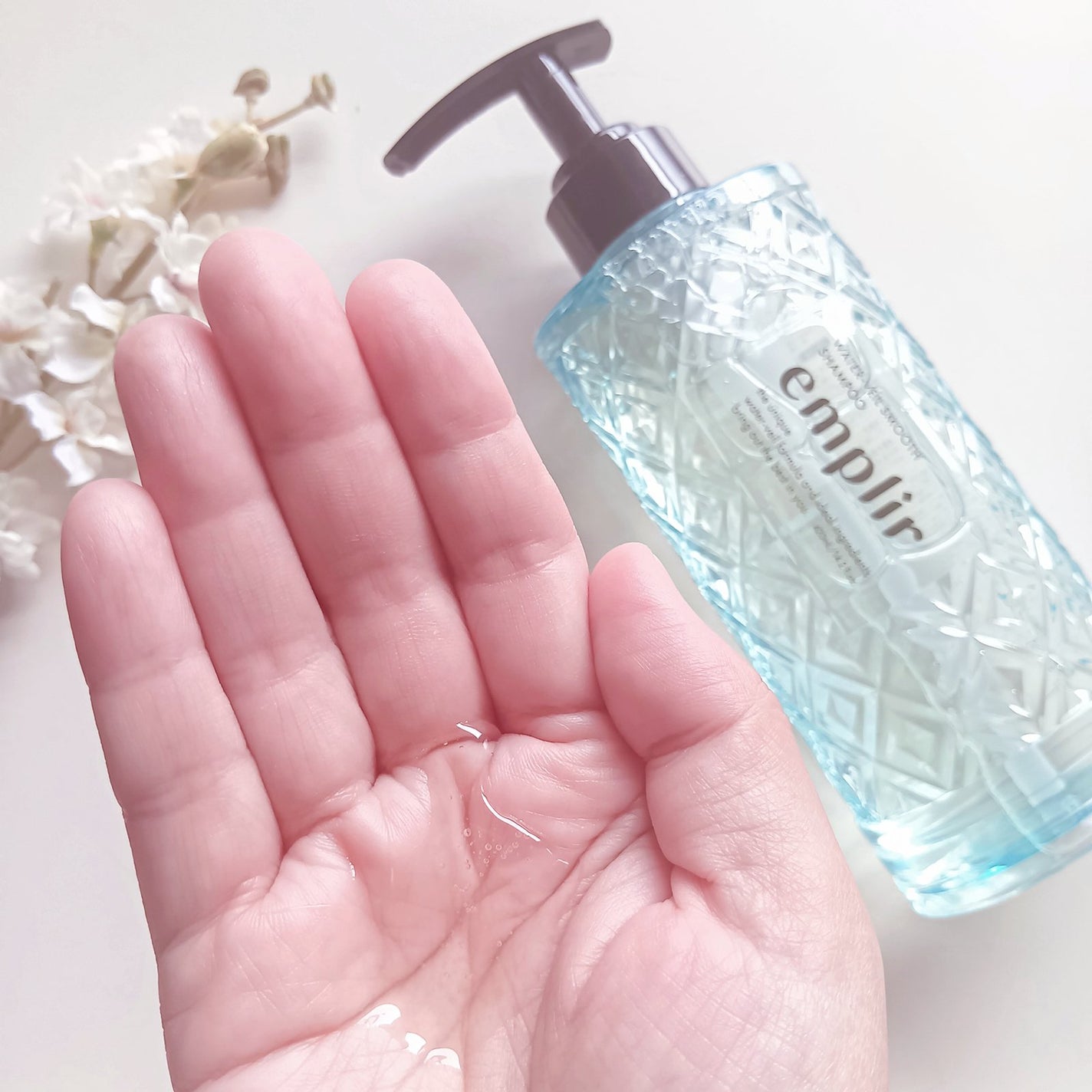 ウォーターベール スムース シャンプー/トリートメント/emplir/市販シャンプーを使ったクチコミ(3枚目)