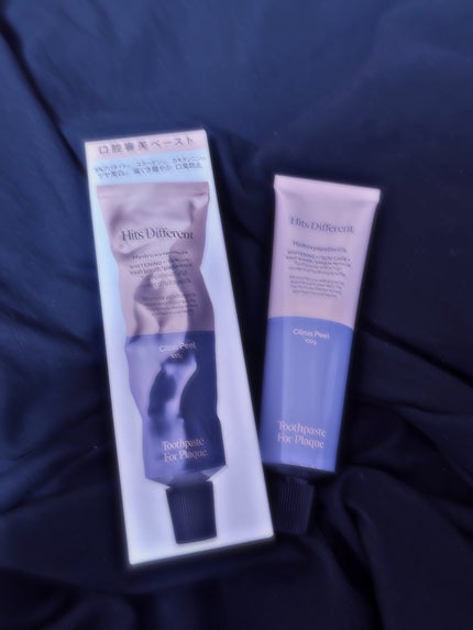 ヒッツディファレント トゥースペースト フォー プラーク/Hits Different/歯磨き粉を使ったクチコミ(1枚目)