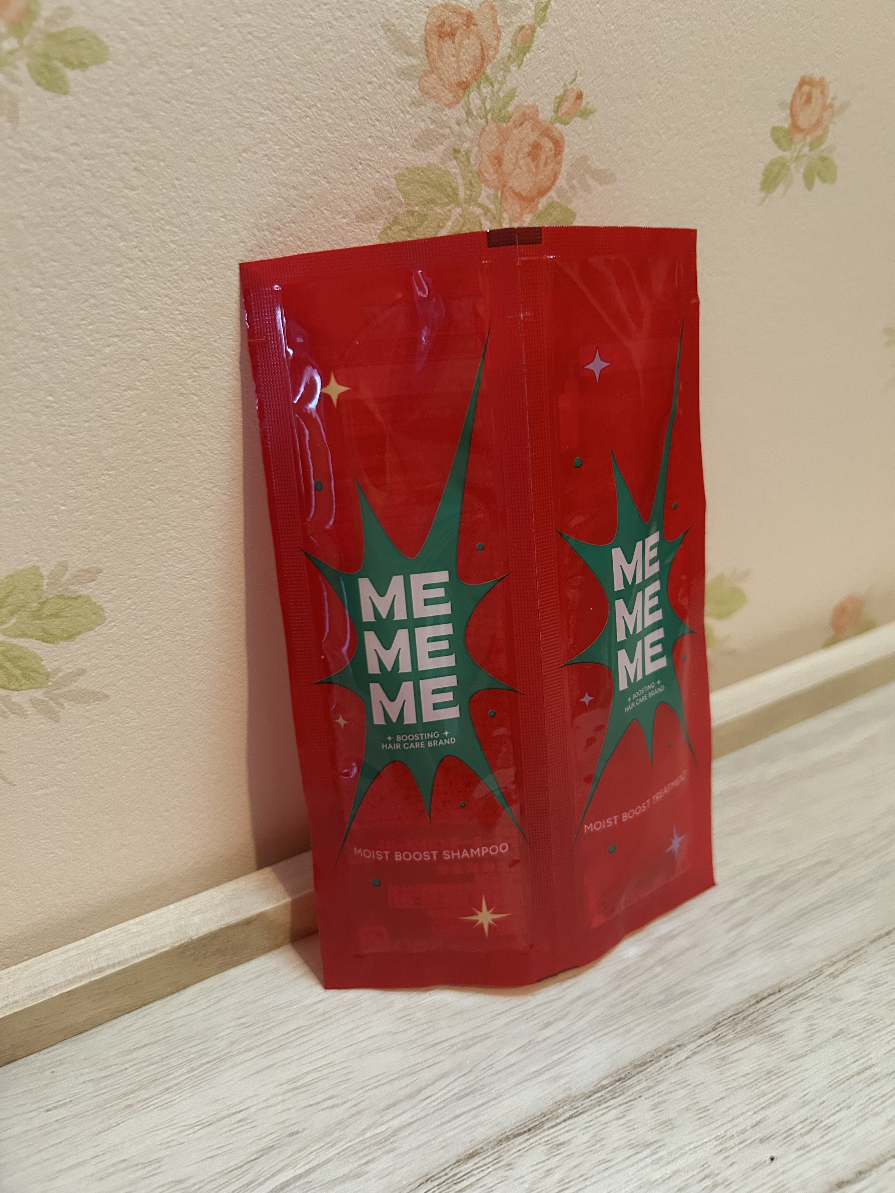 モイストブーストシャンプー／モイストブーストトリートメント ピロー/MEMEME/市販シャンプーを使ったクチコミ（1枚目）