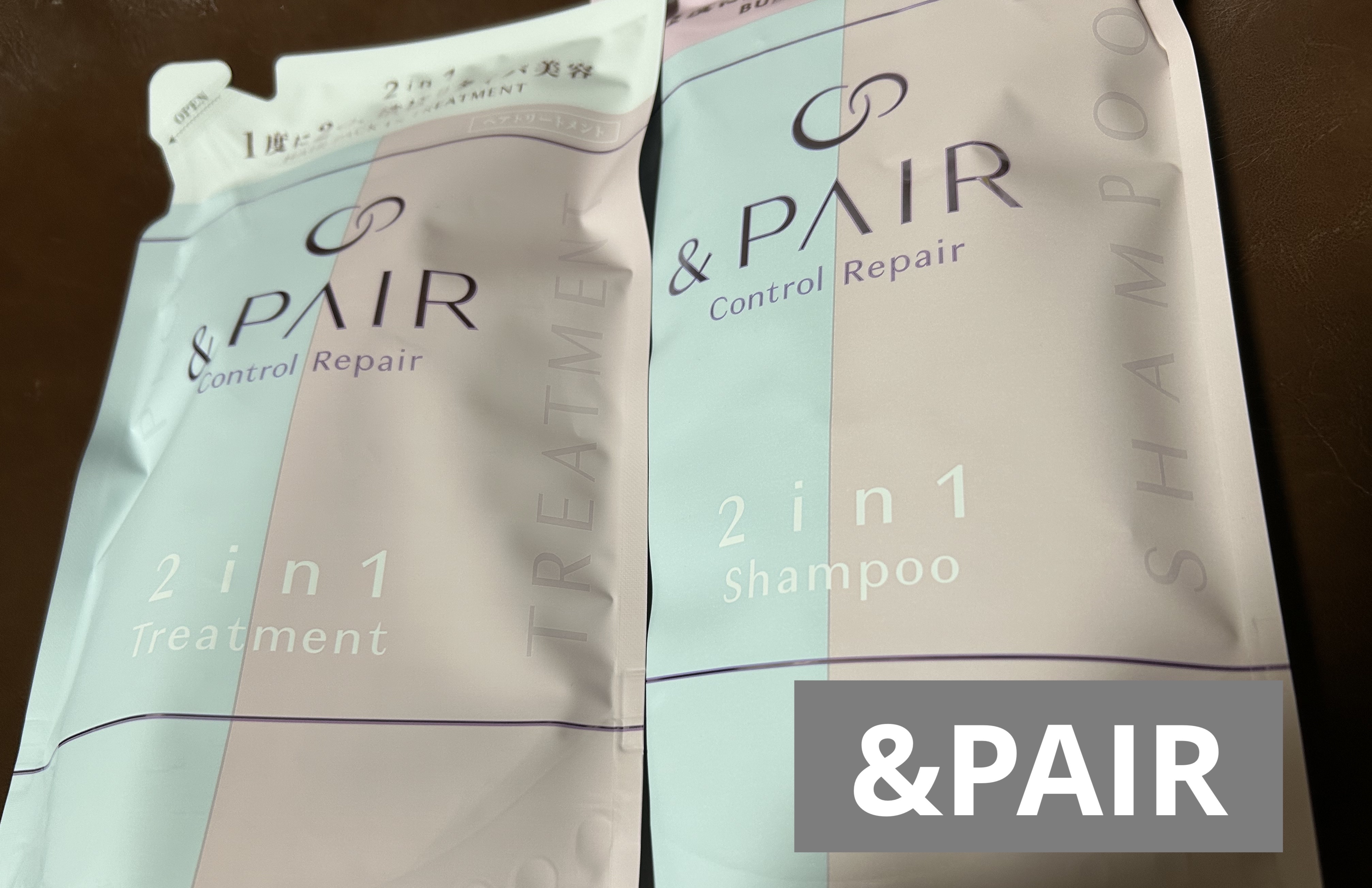 アンドペア コントロール リペア 2in1 シャンプー＆ヘアトリートメント