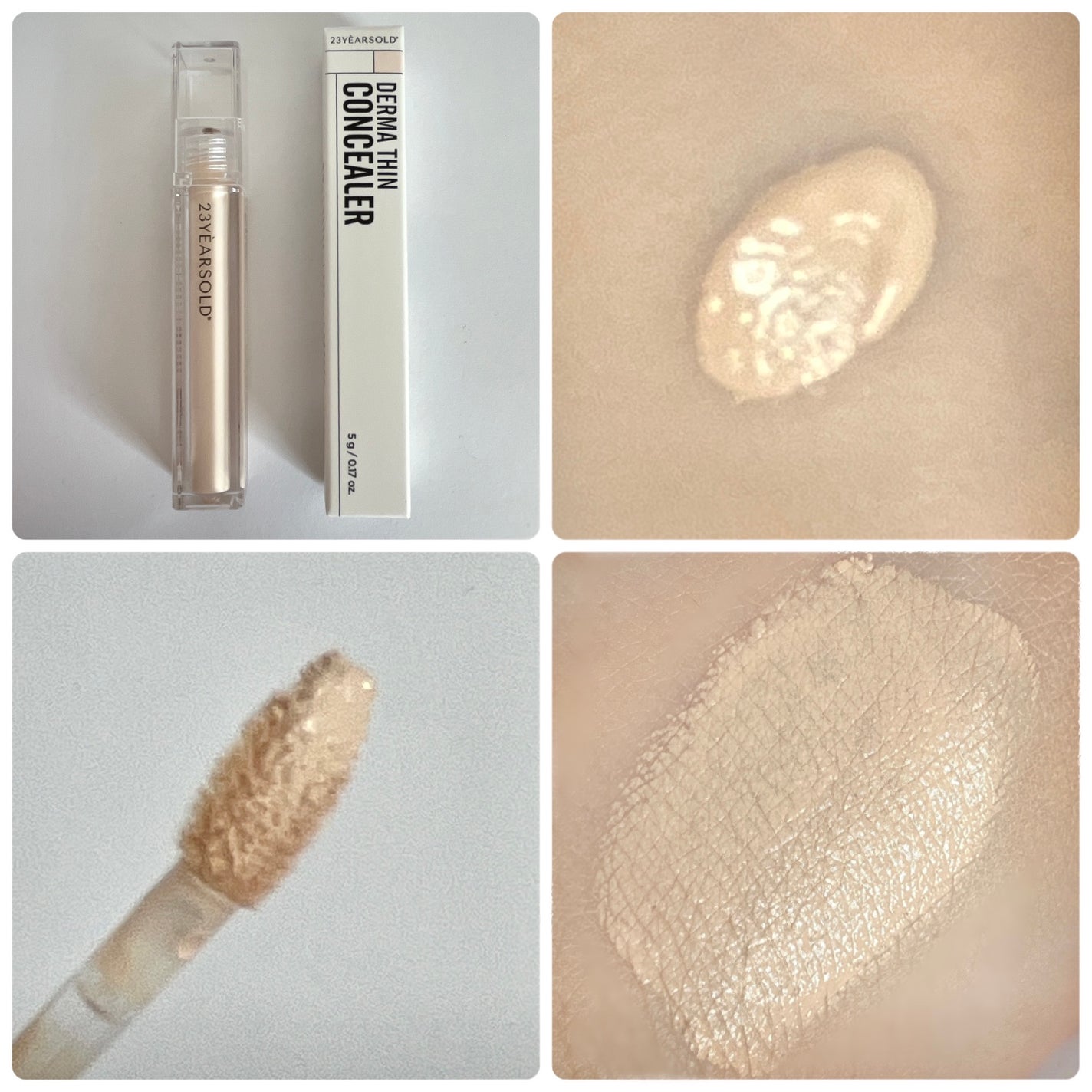 ダーマシンコンシーラー/23years old/リキッドコンシーラーを使ったクチコミ(2枚目)