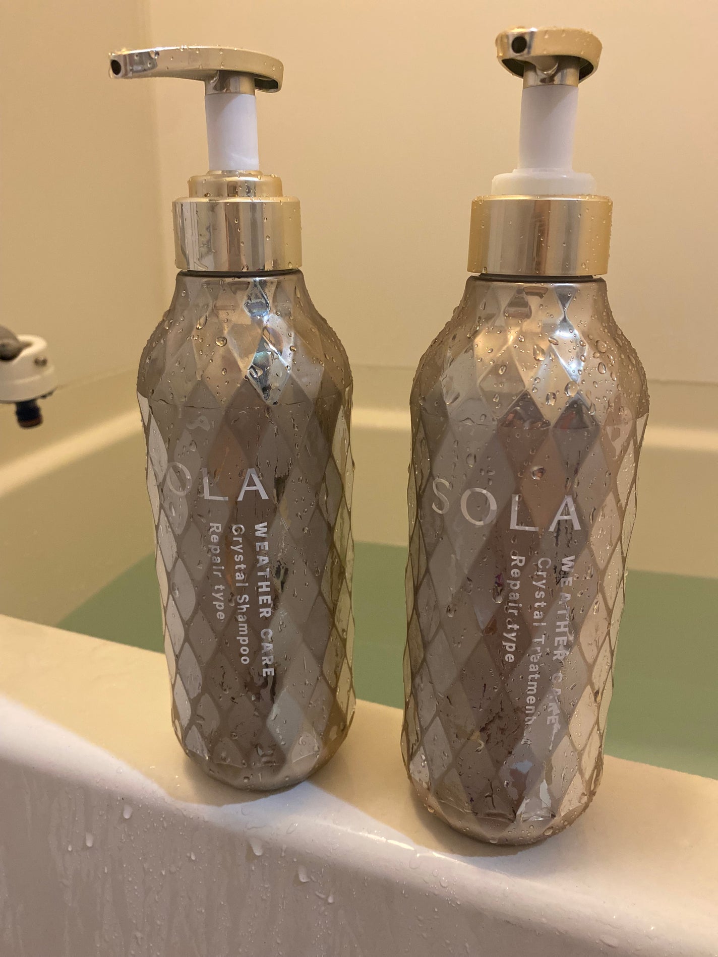 ソラ ウェザーケア クリスタル シャンプー/ヘアトリートメント リペアタイプ/SOLA WEATHER CARE/市販シャンプーを使ったクチコミ(1枚目)