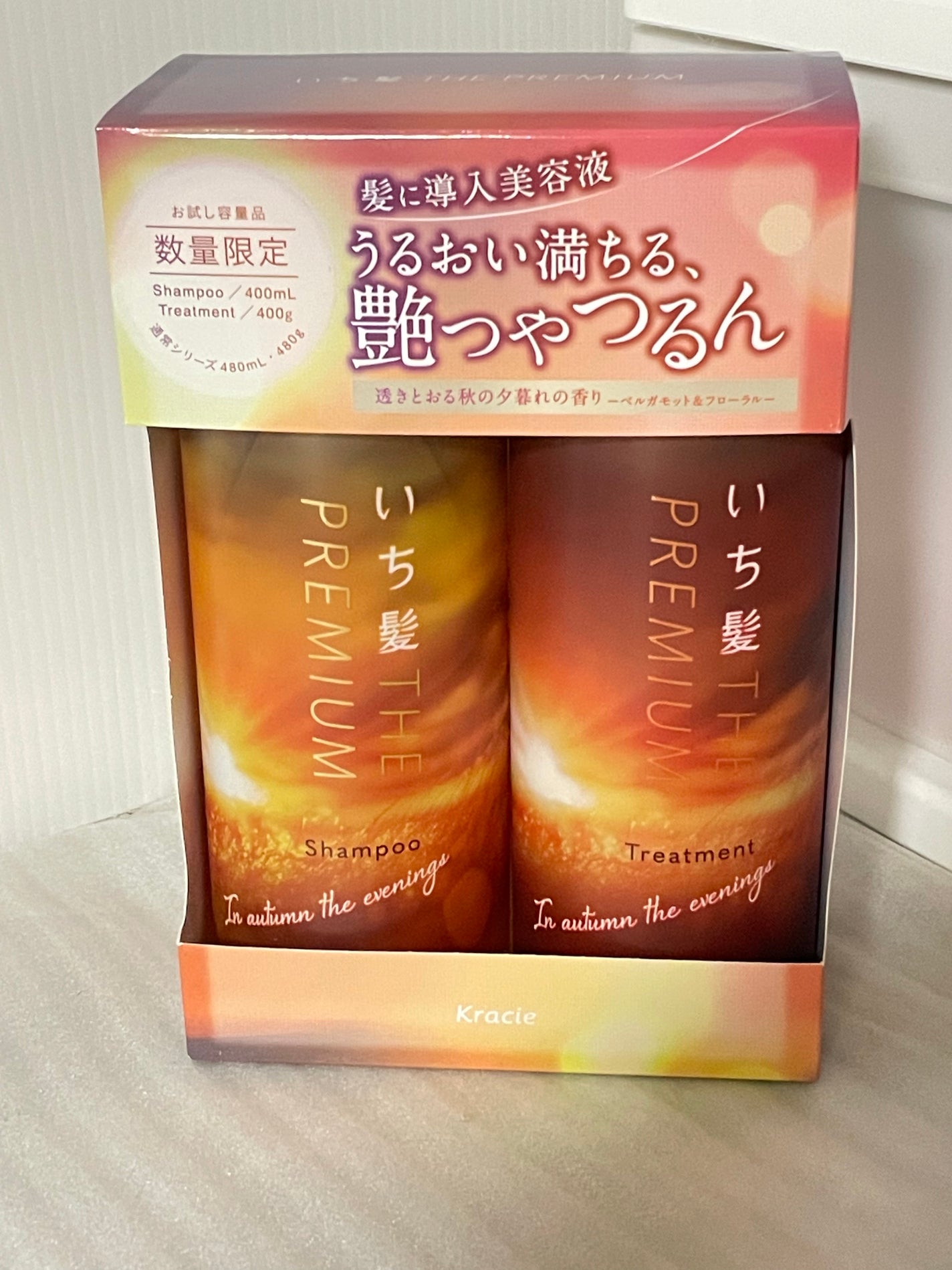 THE PREMIUM エクストラダメージケアシャンプー/トリートメント(シャイニーモイスト)/いち髪/市販シャンプーを使ったクチコミ(1枚目)