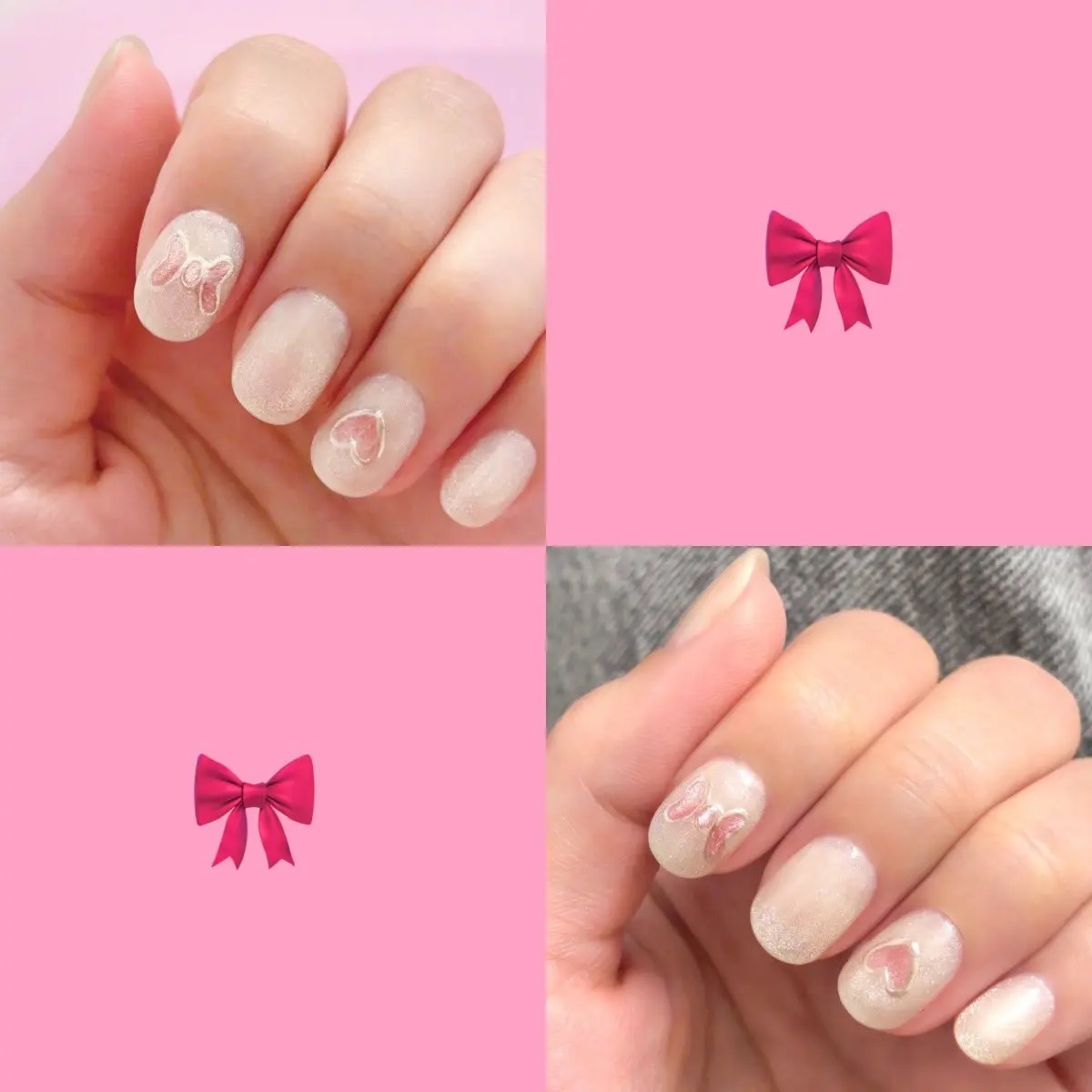 オフしてる時に折れたから短くした💅🤍𐙚
#セルフネイル #セルフジェルネイル #ジェルネイル 