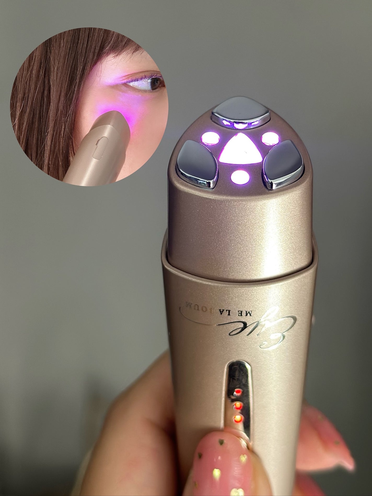 nita⌇フォロバ on LIPS 「目元ケア𓂃♡IKKOさんプロデュースの目元美顔器✨【MEラボン..」(4枚目)