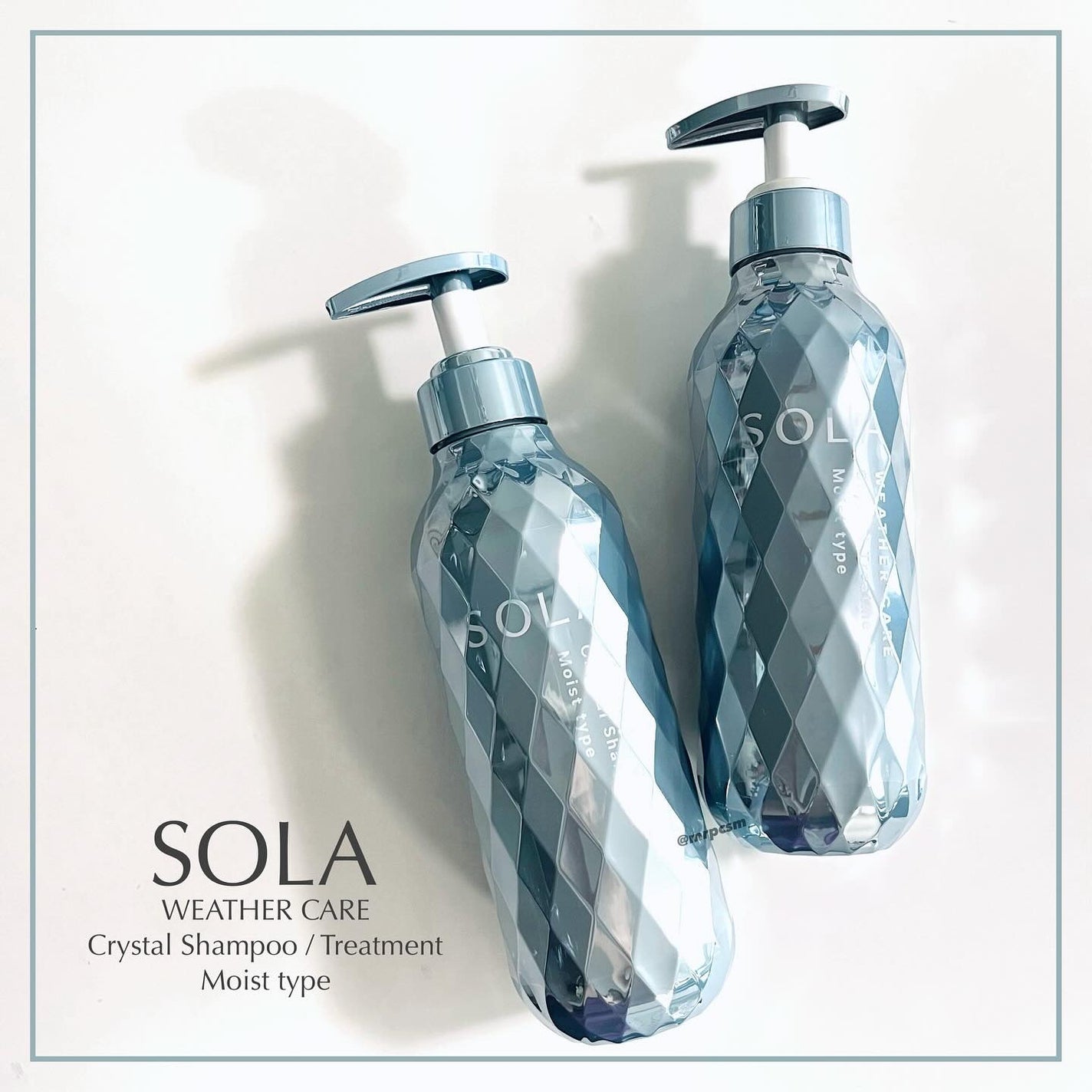 ソラ ウェザーケア クリスタル シャンプー/ヘアトリートメント モイストタイプ/SOLA WEATHER CARE/市販シャンプーを使ったクチコミ(1枚目)