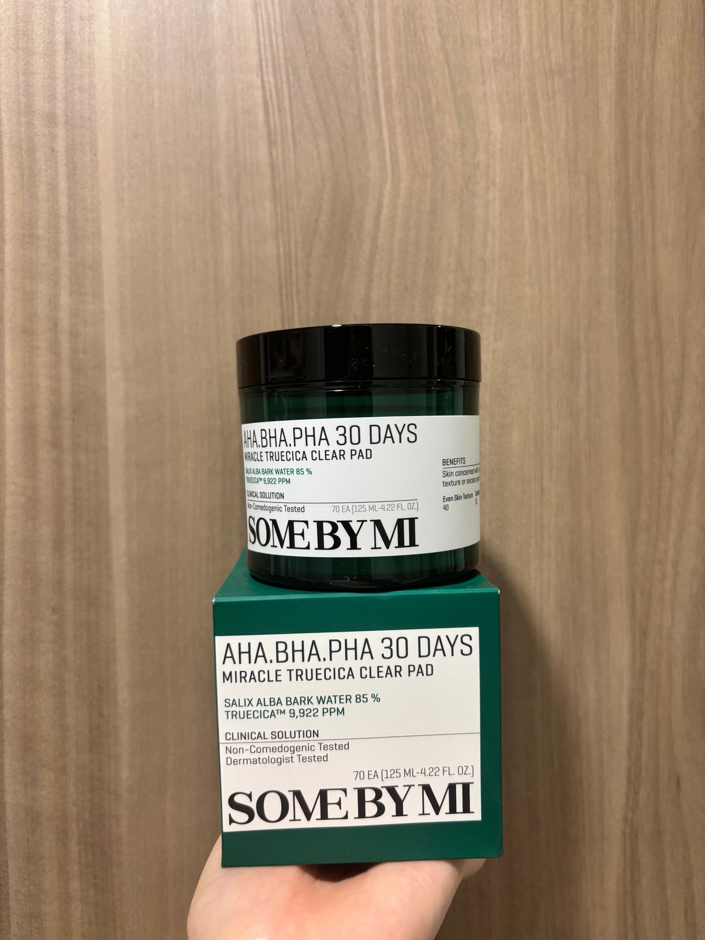 AHA·BHA·PHA 30デイズミラクルクリアパッド/SOME BY MI/トナーパッドを使ったクチコミ(1枚目)