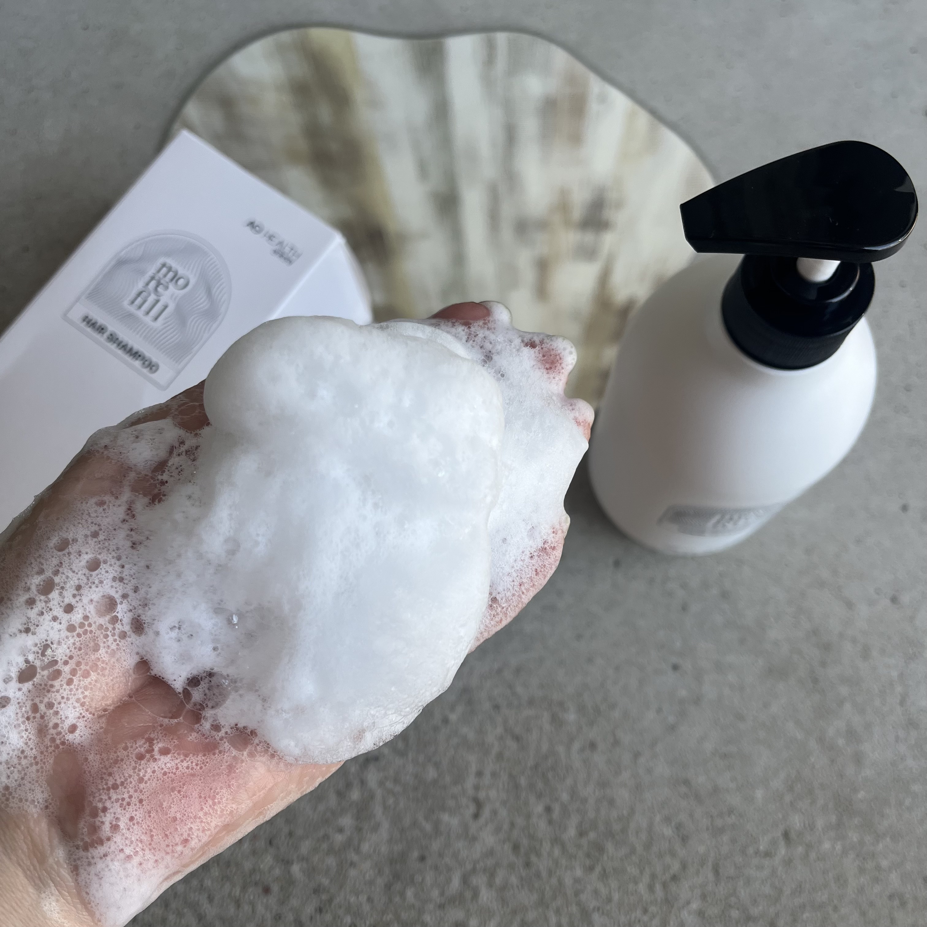 スカルプシャンプー/モリフィール/市販シャンプーを使ったクチコミ（3枚目）