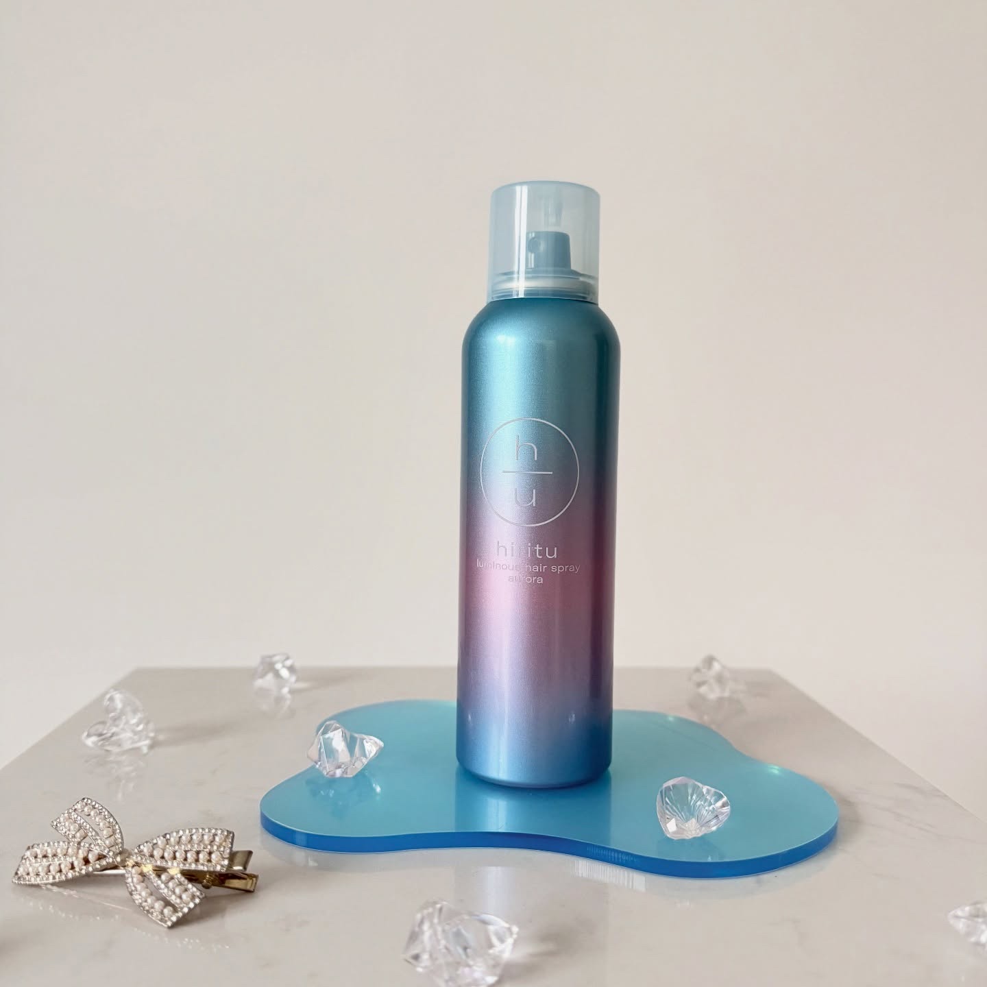  ヒリツ　ルミナスヘアスプレー/hiritu/ヘアスプレーを使ったクチコミ（1枚目）