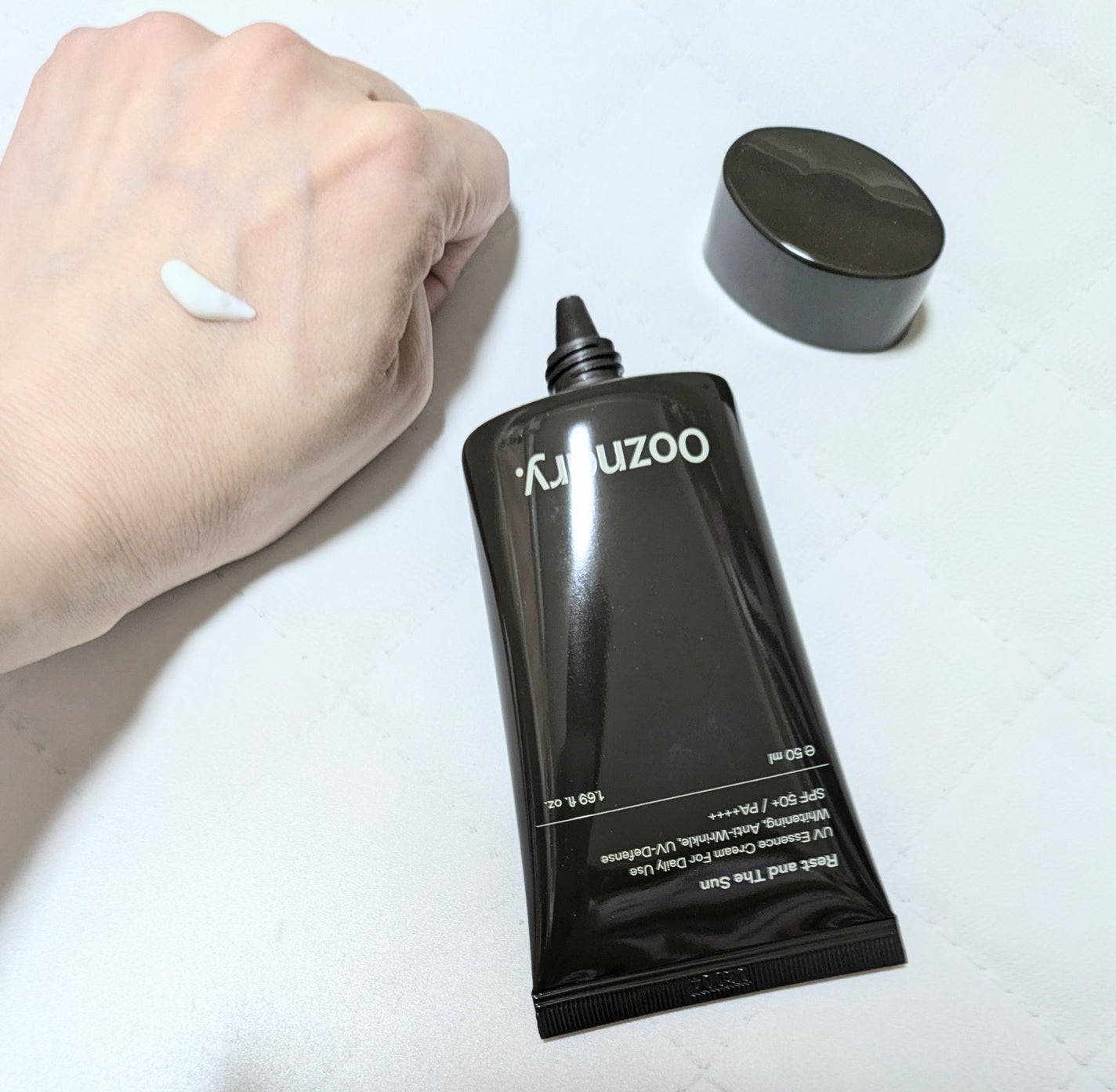 オーズナリーレストアンドザサン/オーズナリー/日焼け止めクリームを使ったクチコミ(3枚目)