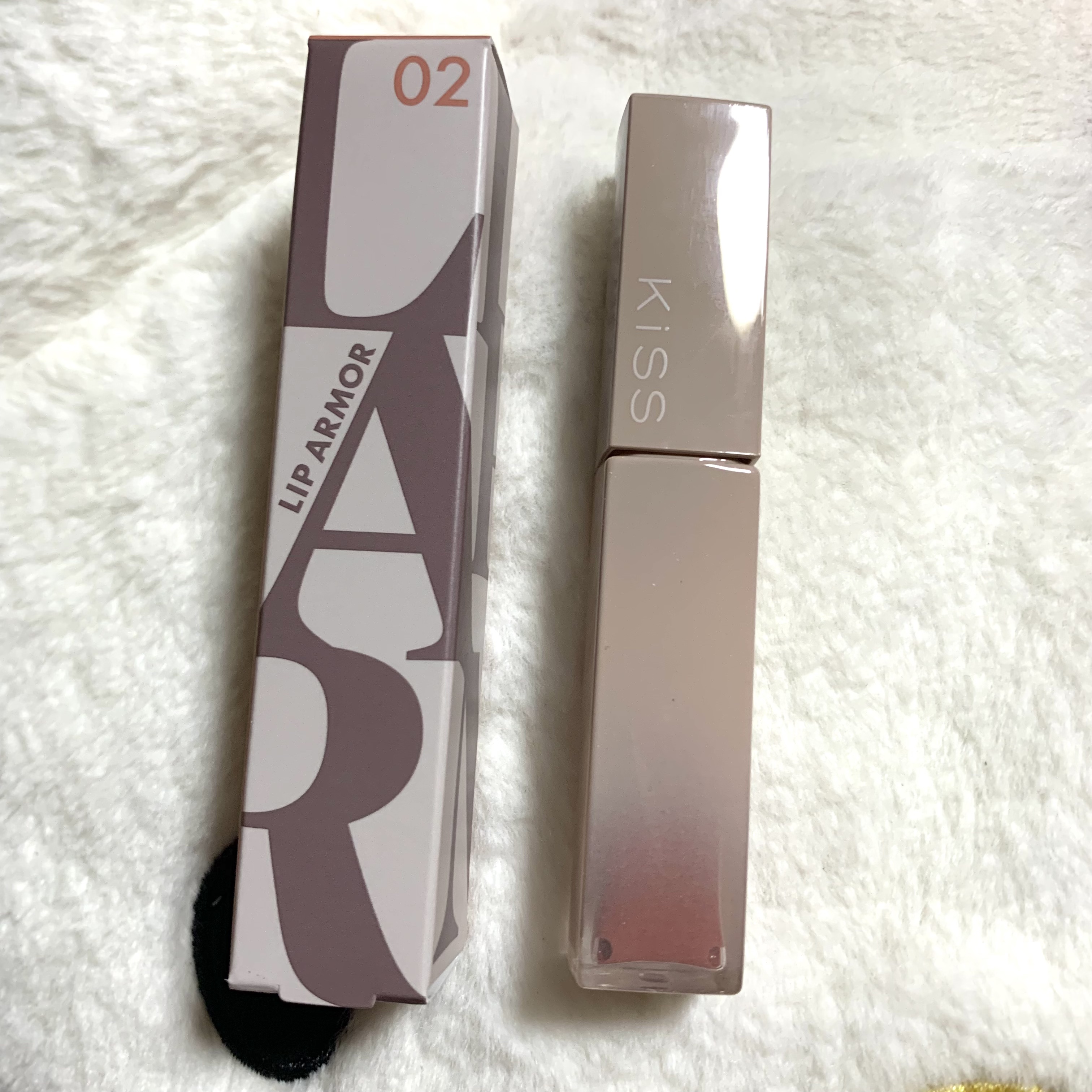 リップアーマー/KiSS/口紅を使ったクチコミ（1枚目）