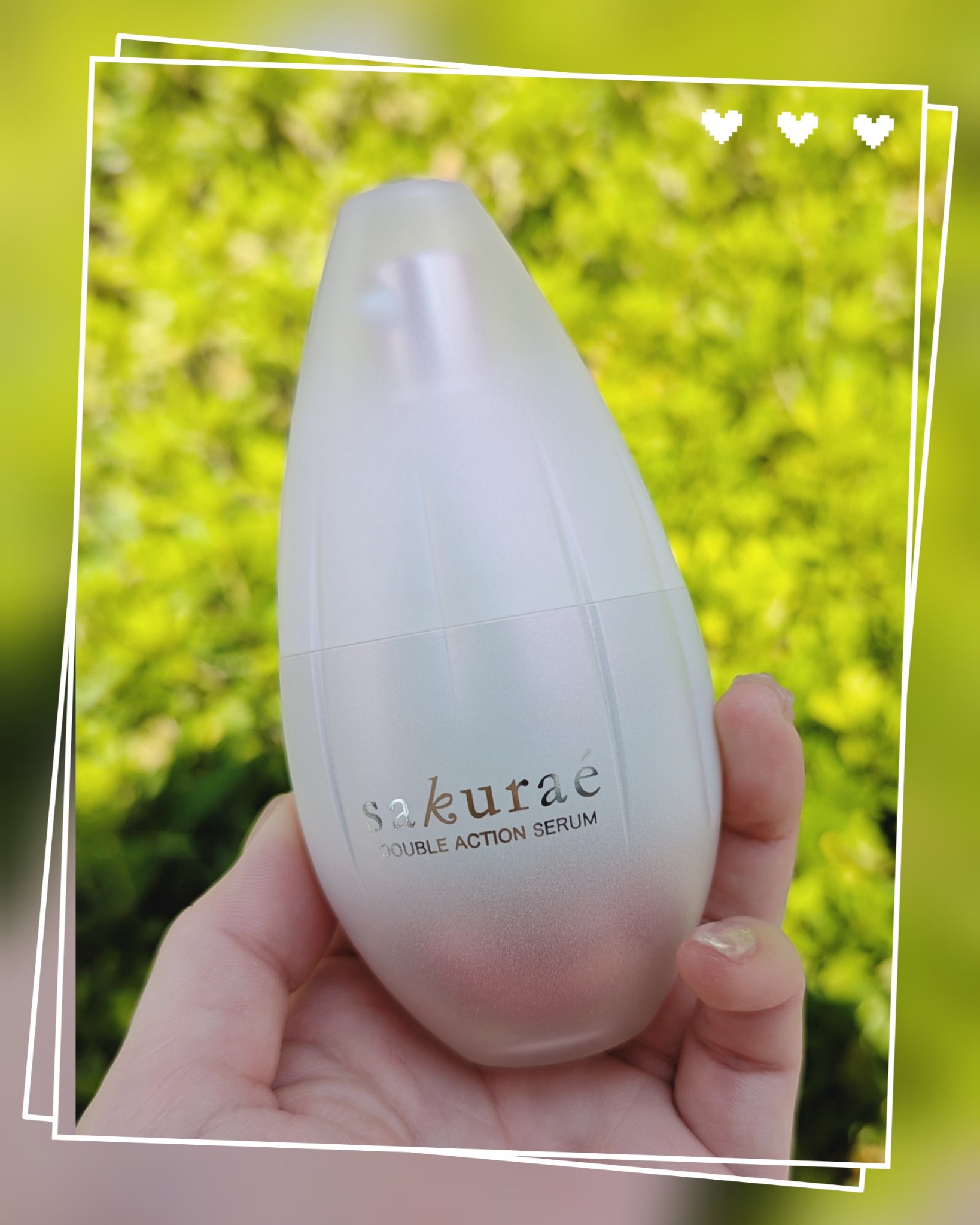  ダブルアクションセラム/サクラエ（sakuraé）/美容液を使ったクチコミ（3枚目）