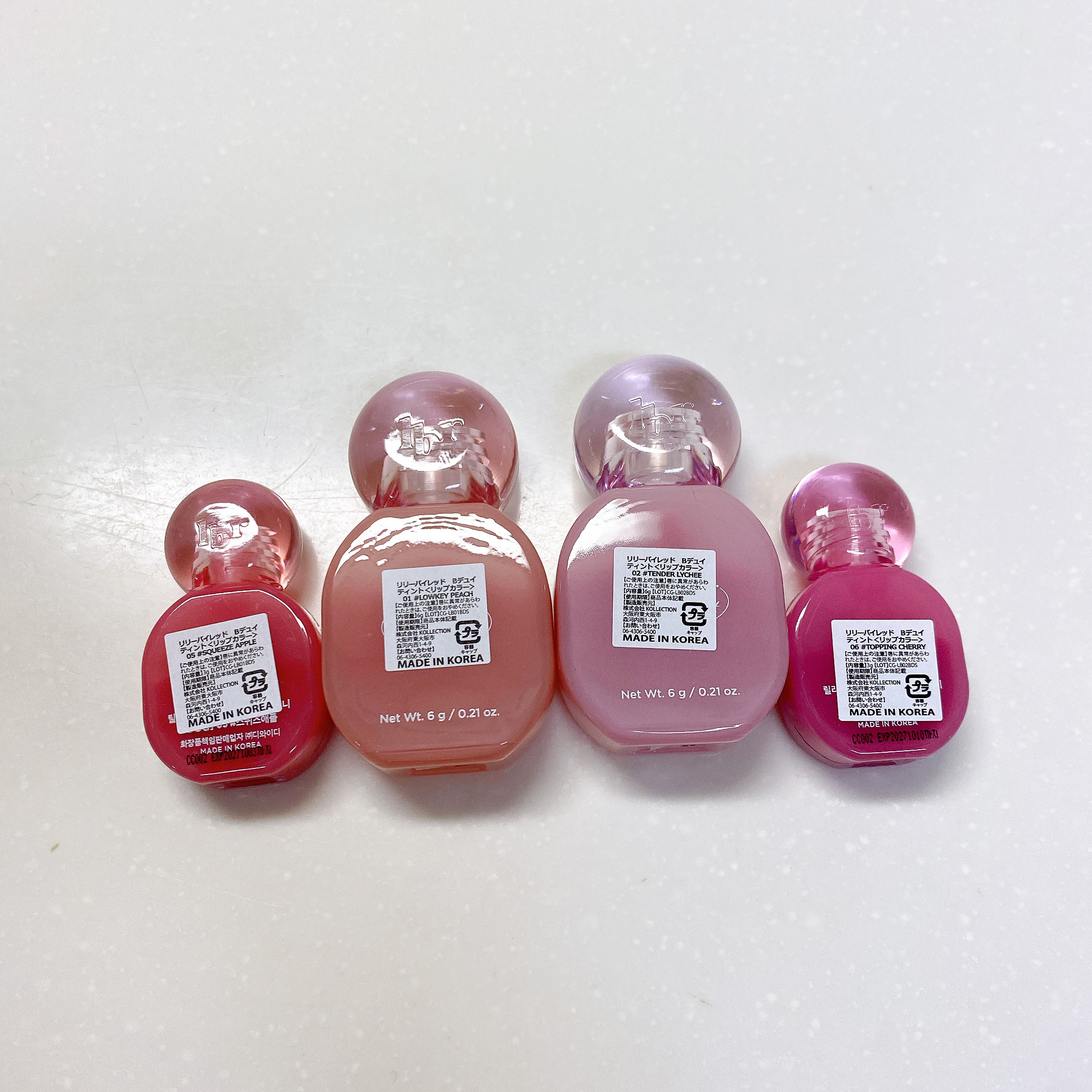 Balming Dewy Tint/lilybyred/リップティントを使ったクチコミ（2枚目）